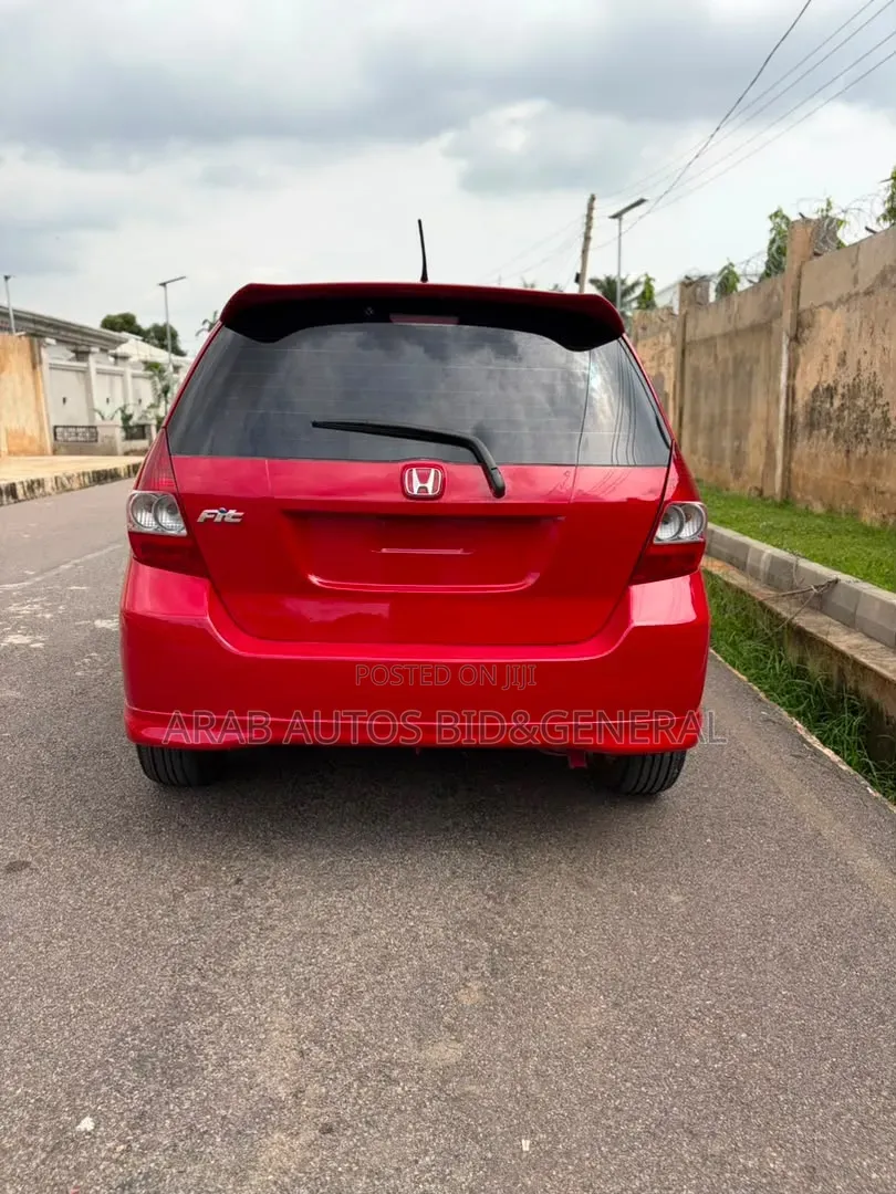 Honda Fit 2008 Red