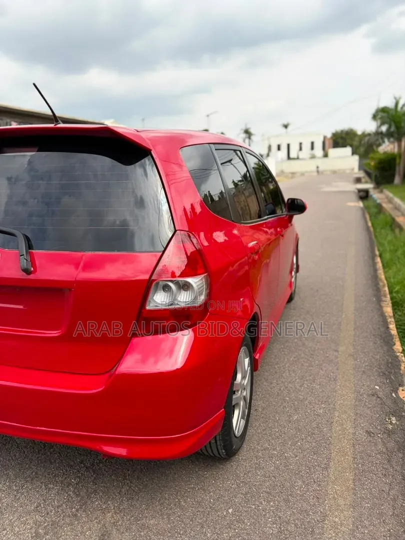 Honda Fit 2008 Red