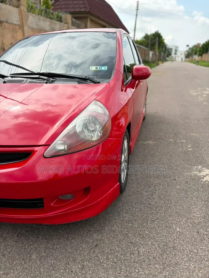 Honda Fit 2008 Red