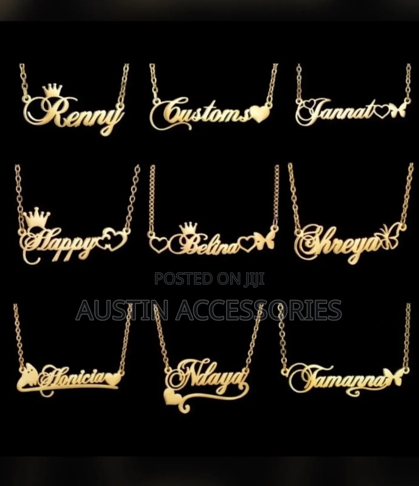 Custom Engraved Name Jewelry - Necklaces, Bracelets Watches