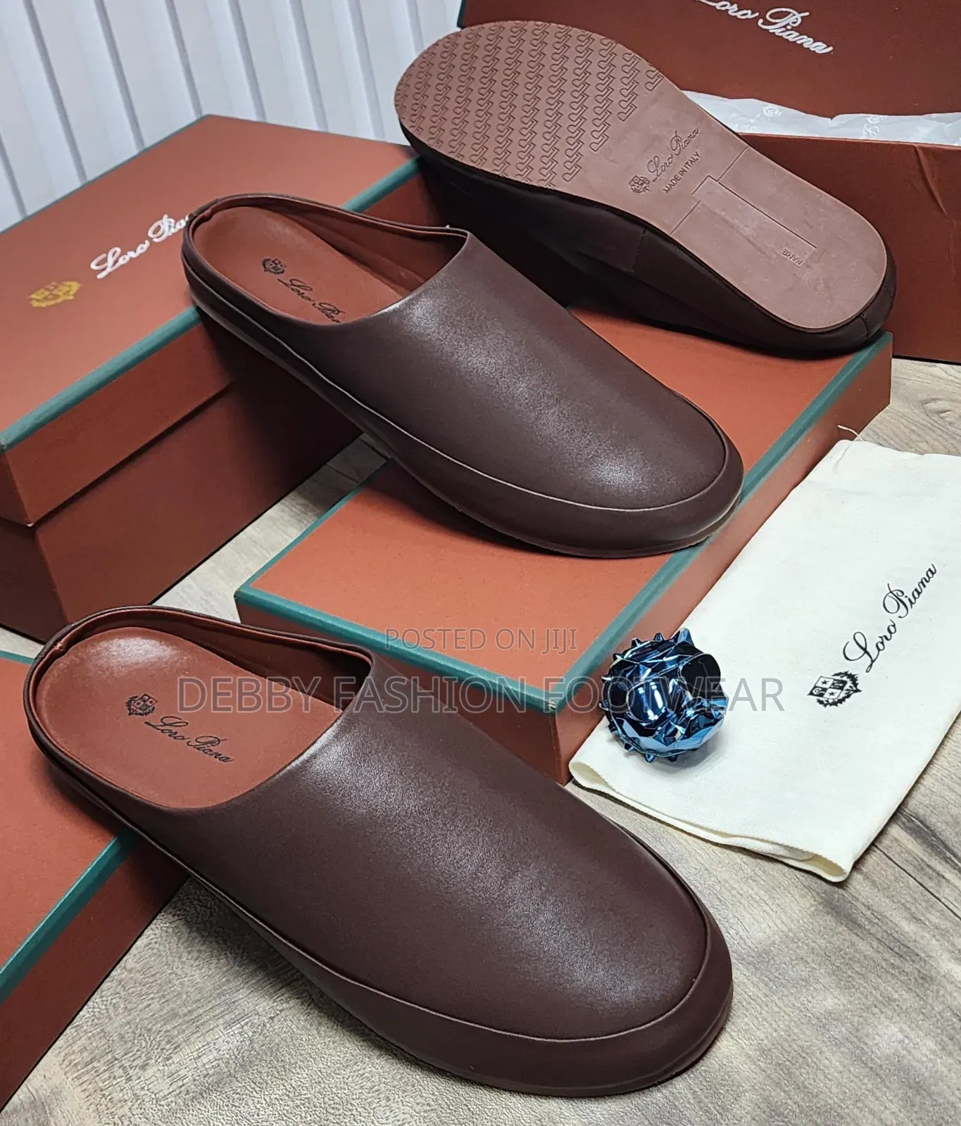 Step Up Your Footwear Game With High-Quality Loro Piana Half Shoes,