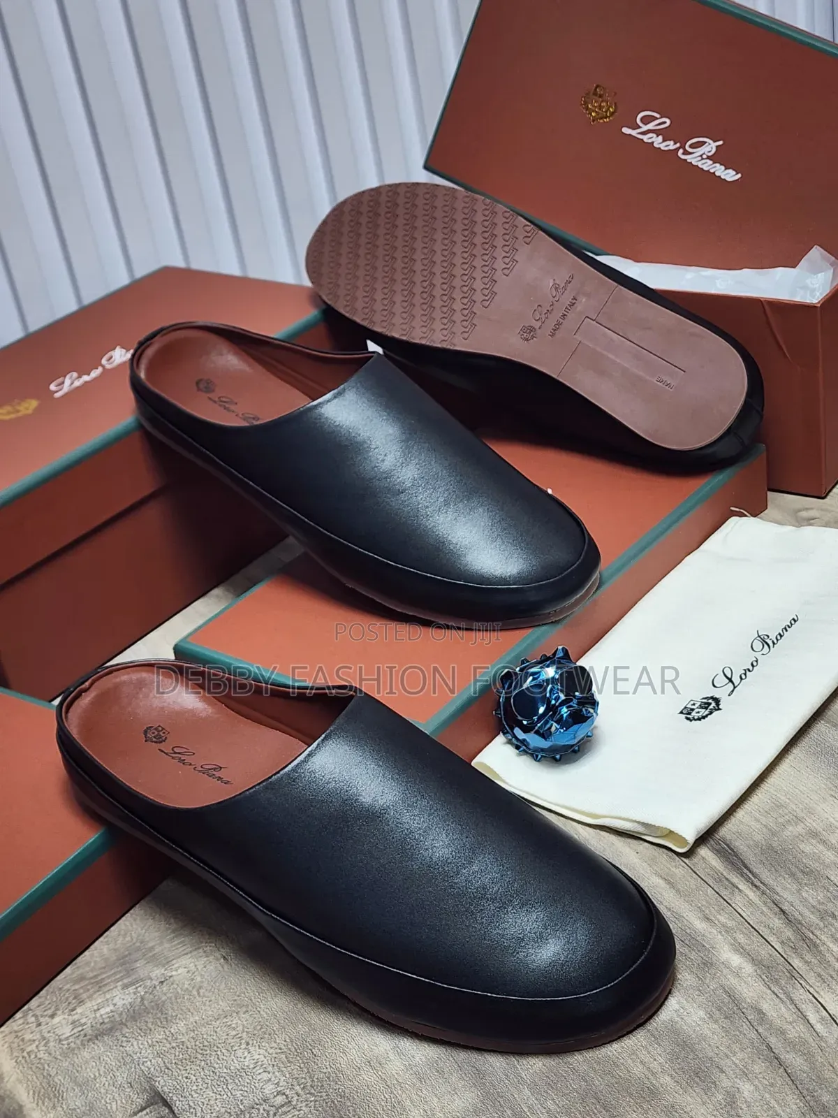 Step Up Your Footwear Game With High-Quality Loro Piana Half Shoes,
