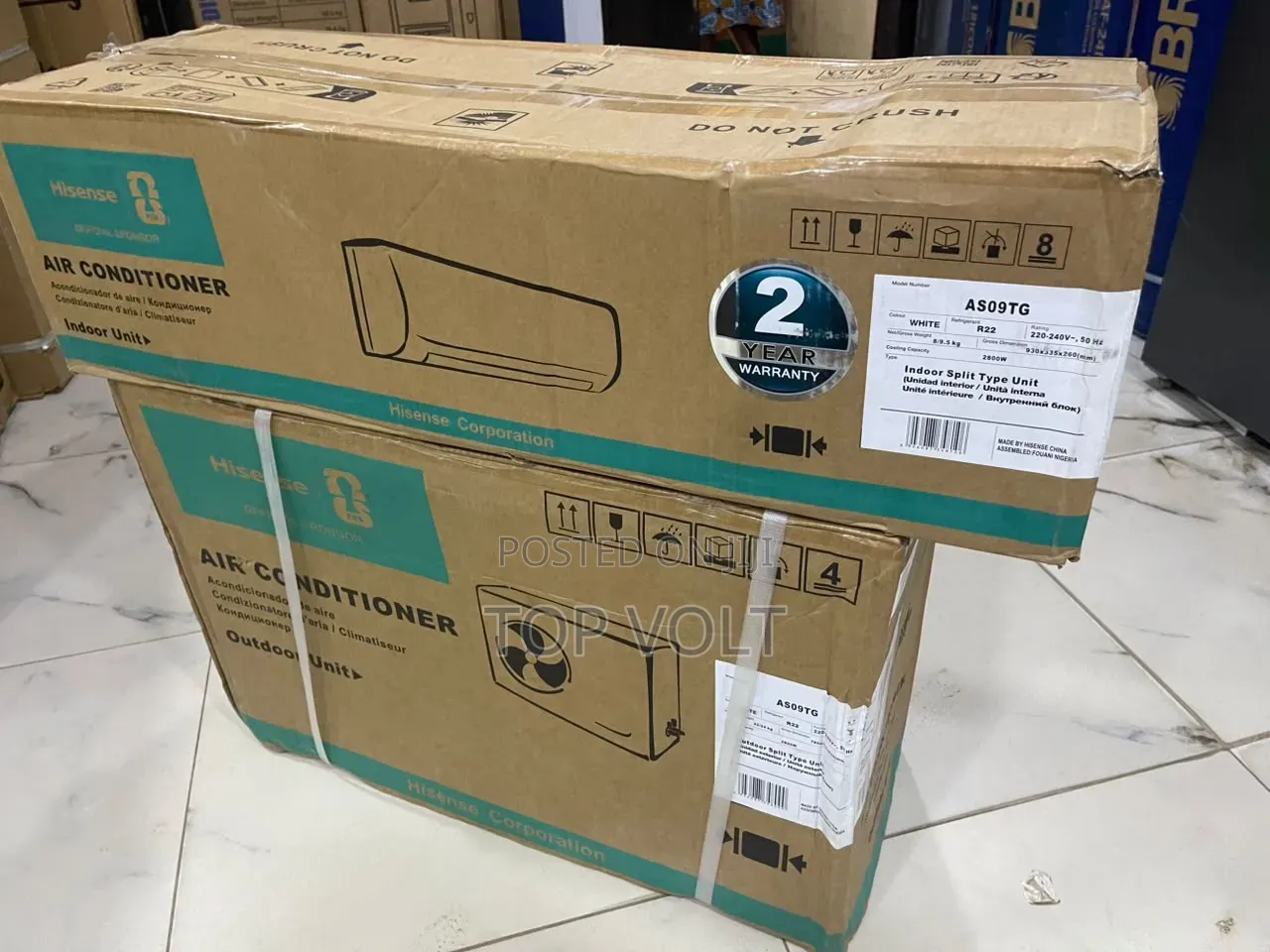 Hisense 1HP Split Air Conditioner for Home and Office