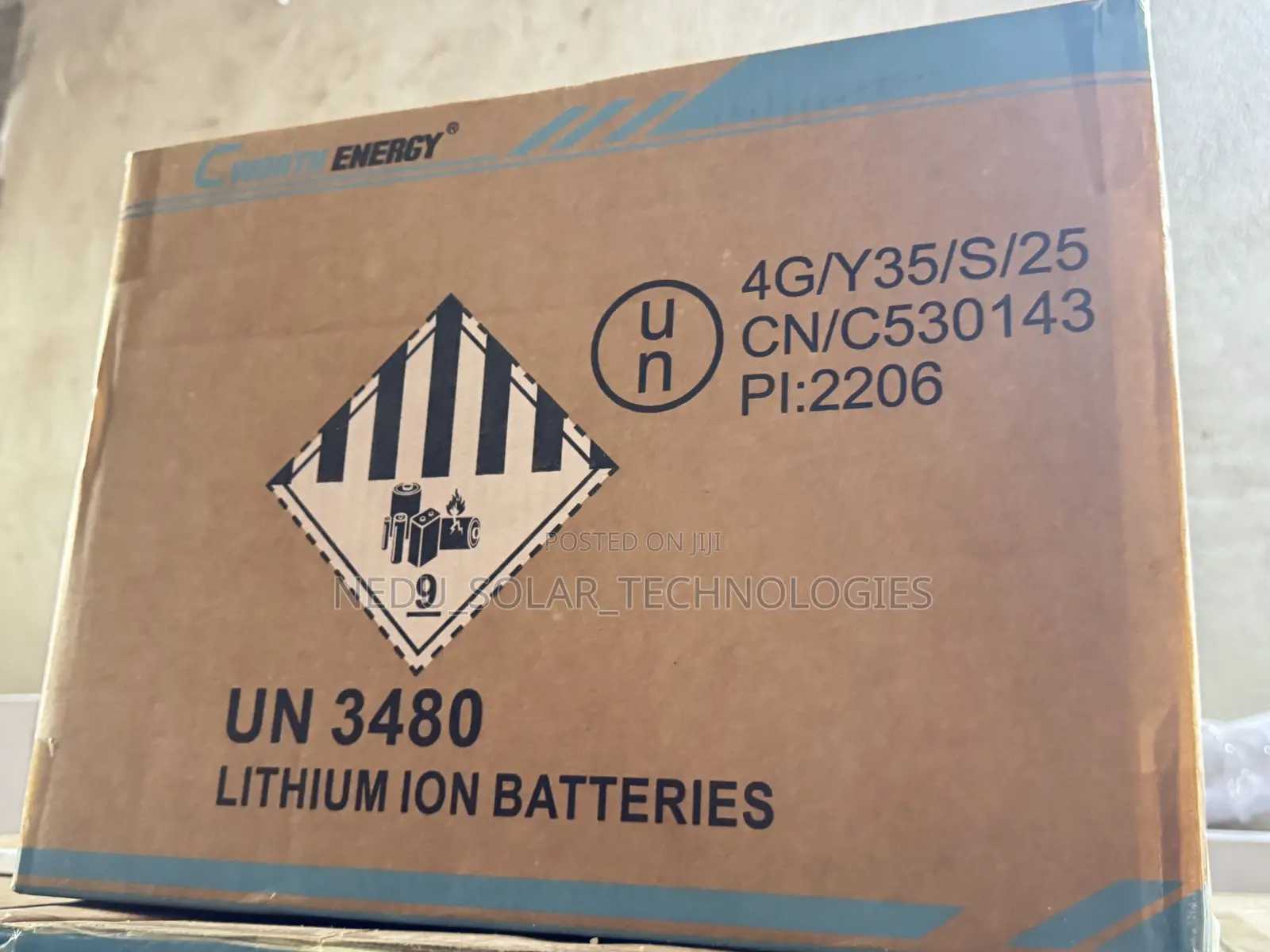 Cworth Energy 3.8kwh 12v Lithium Battery