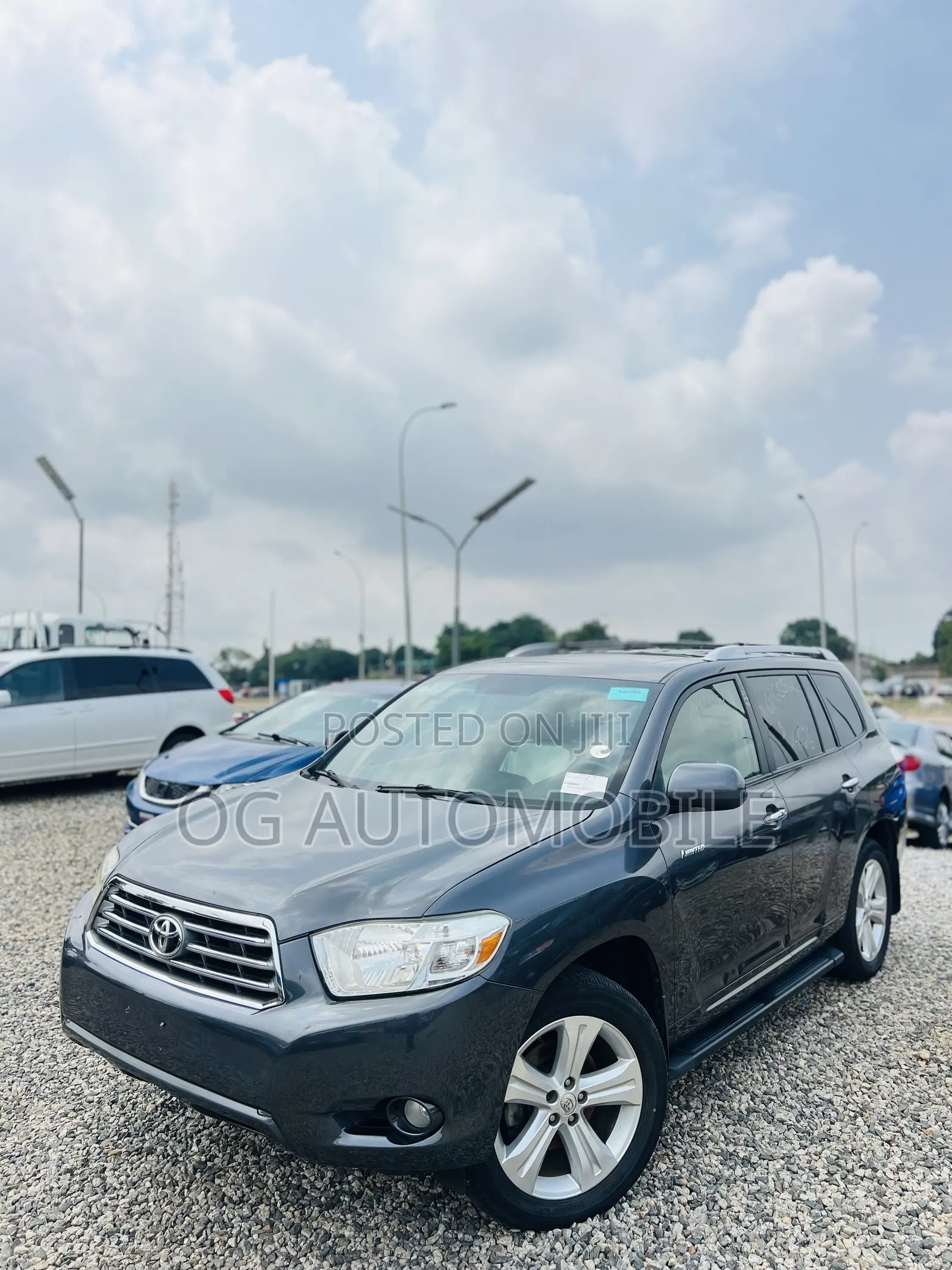 Toyota Highlander Limited 2008 Gray