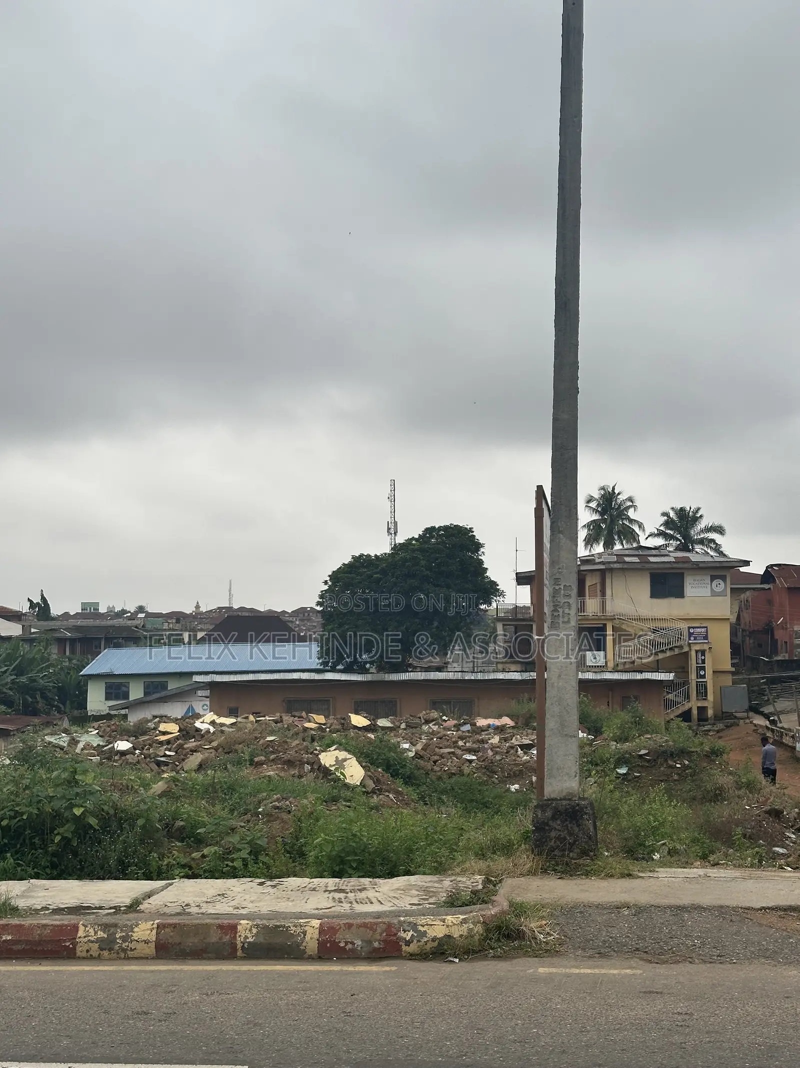 Prime Commercial Land at Agodi-Total Garden Road