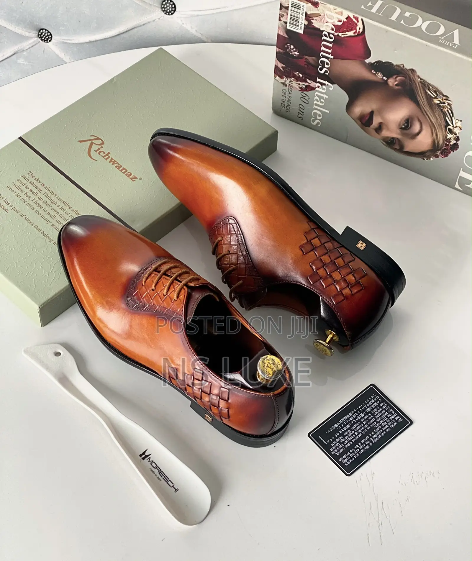 RICHWANAZ Leather Lace Up