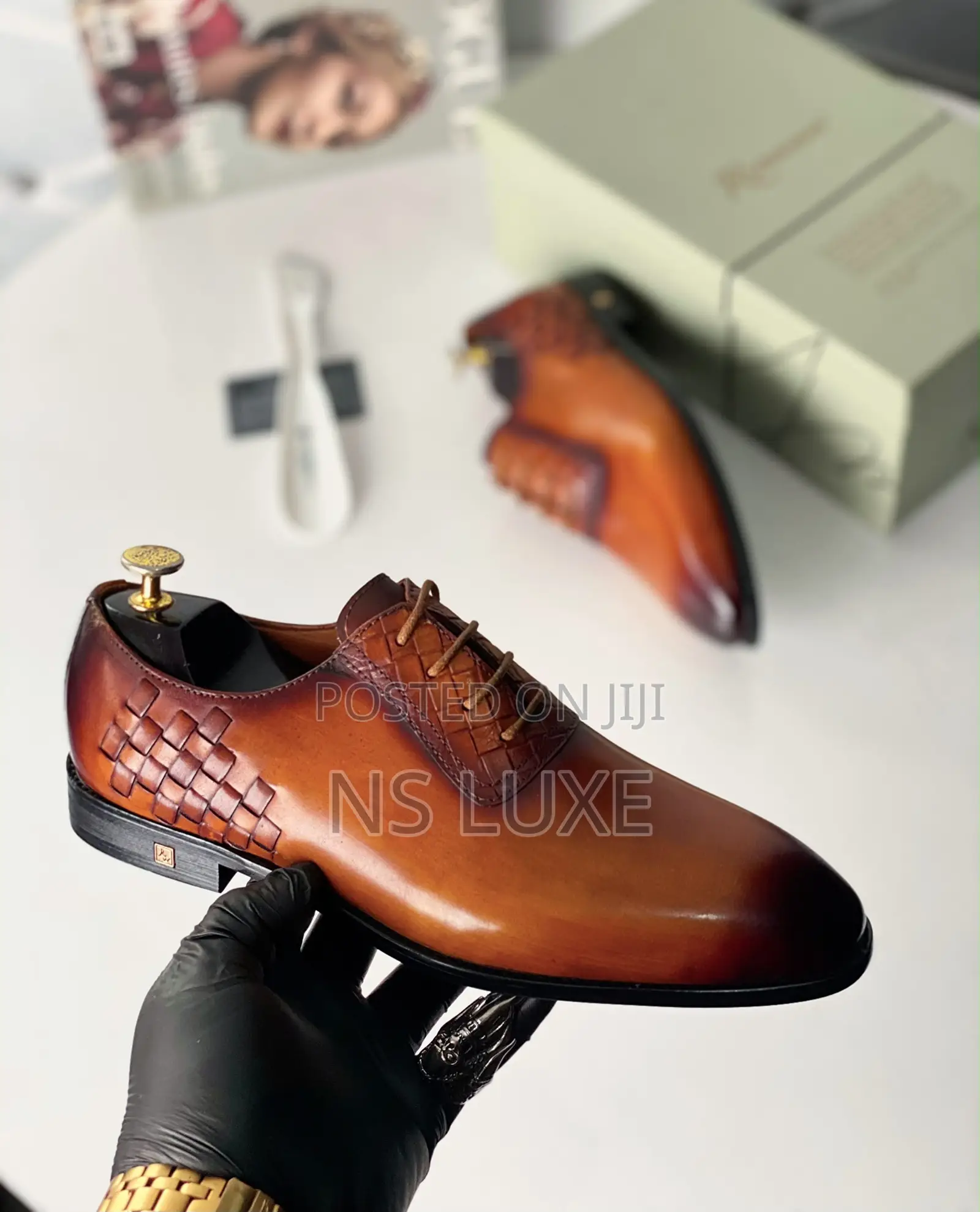 RICHWANAZ Leather Lace Up