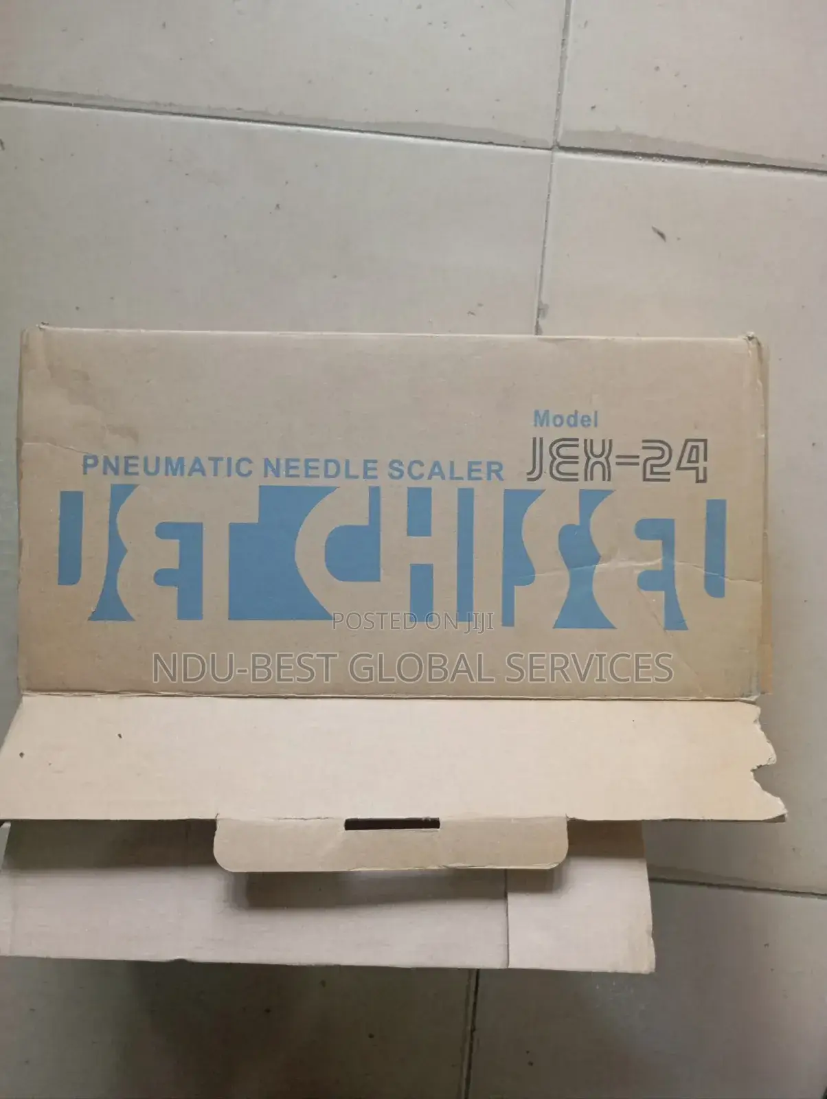 Nitto Kohki JEX-24 Jet Chisel / Heavy-Duty Pneumatic Needle Scaler