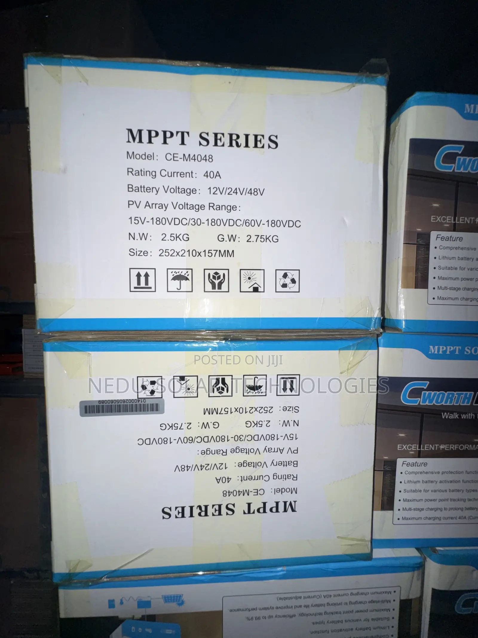Cworth Energy 40a MPPT Solar Charge Controller