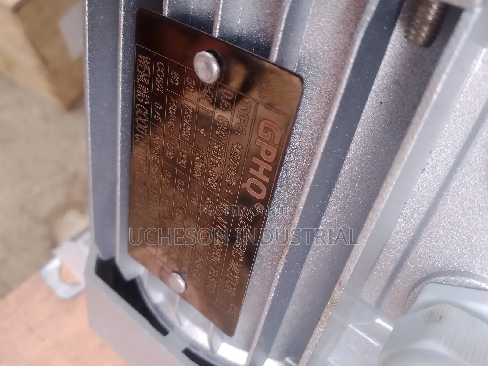0.37kw Worm Gearbox Rv50 Ratio 25-1 71b14