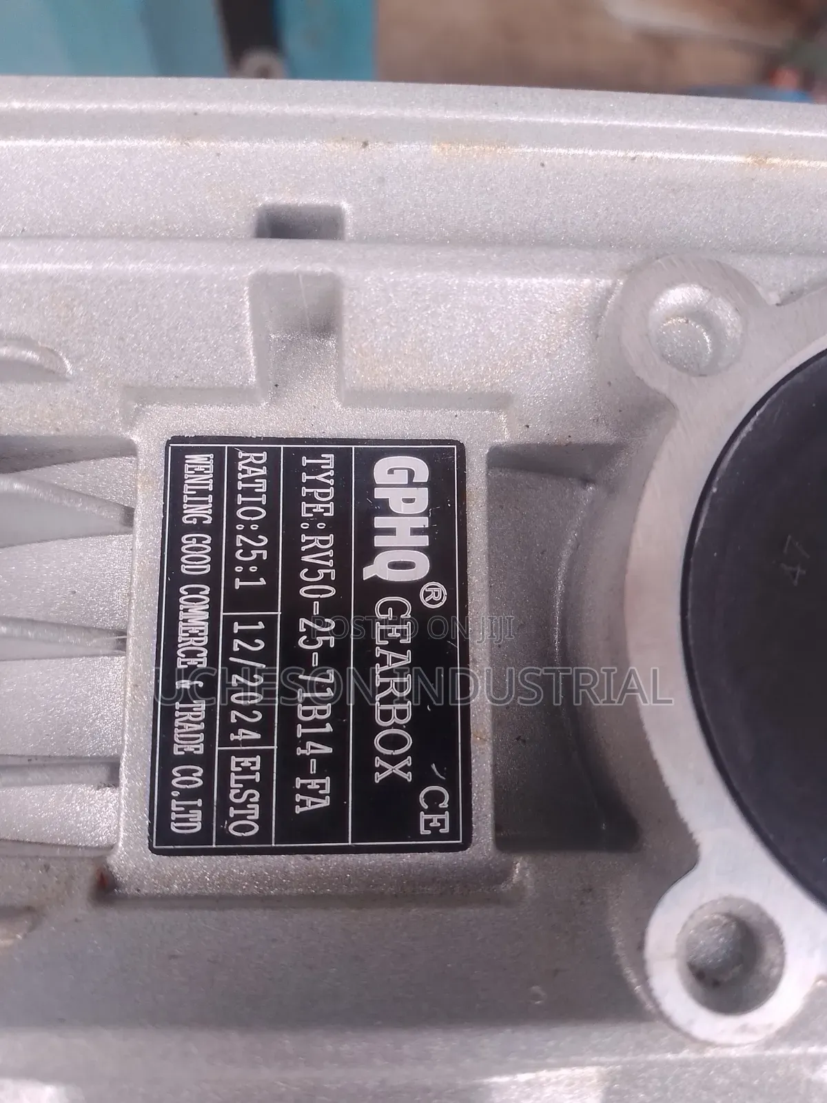 0.37kw Worm Gearbox Rv50 Ratio 25-1 71b14