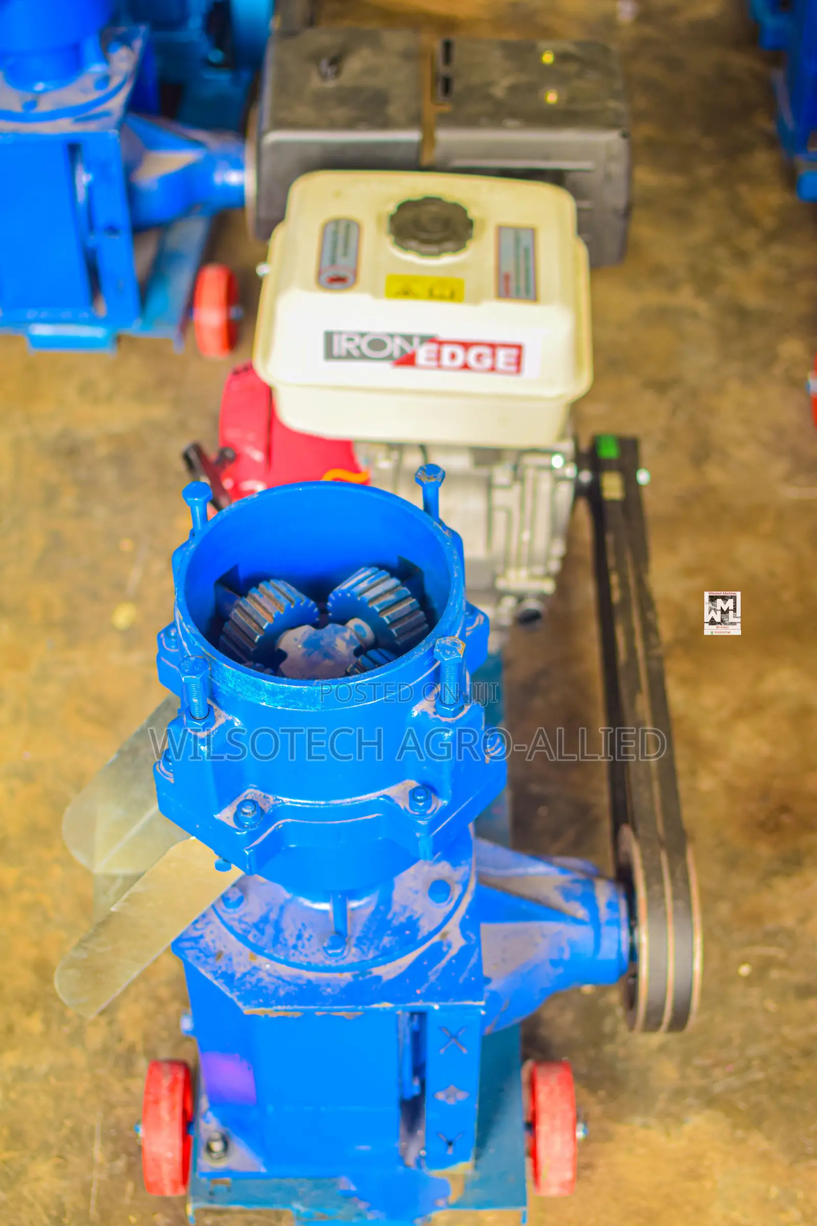 250kg/Hr Pelletizer Machine (4 Roller) With Power