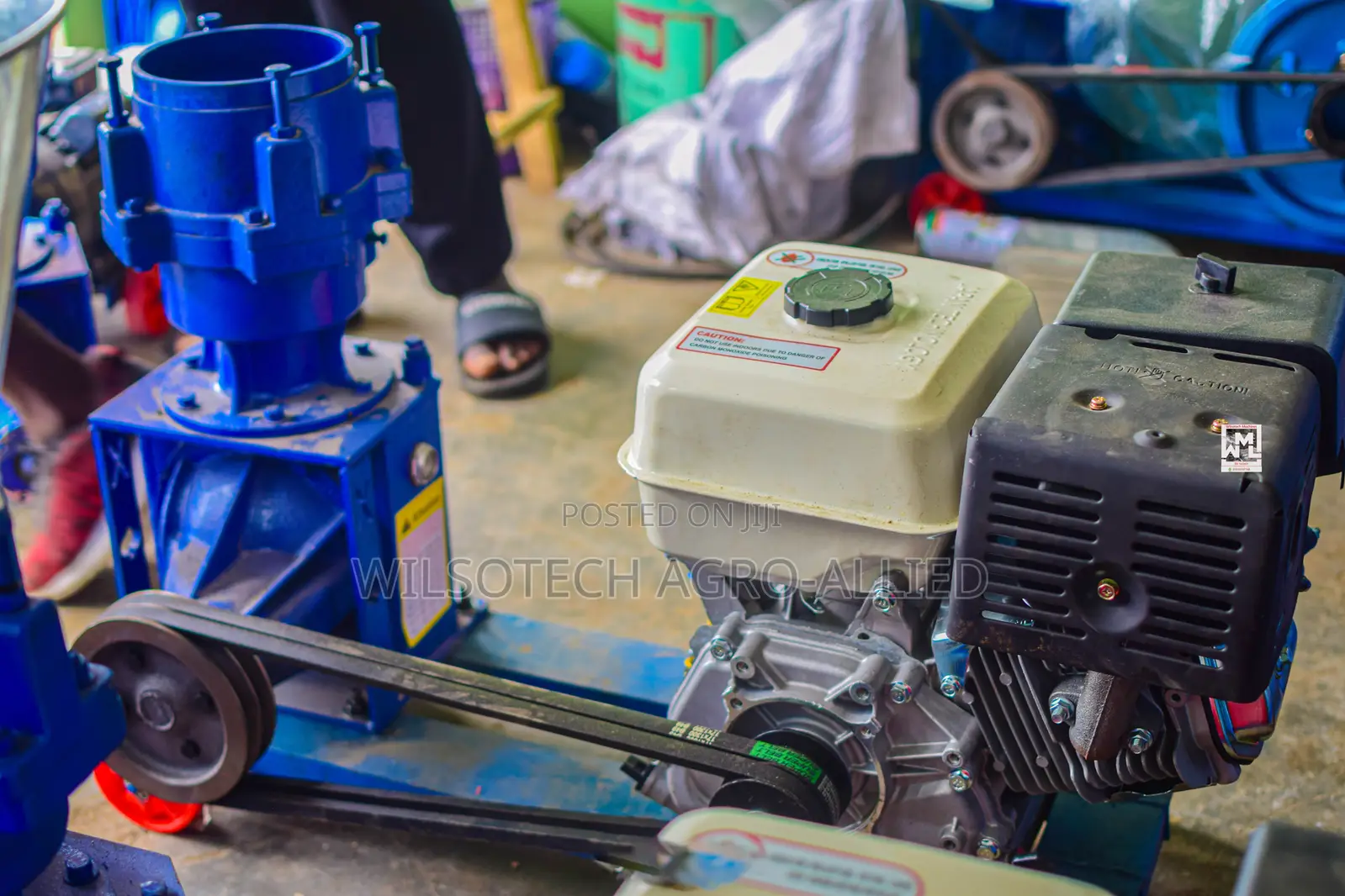 250kg/Hr Pelletizer Machine (4 Roller) With Power