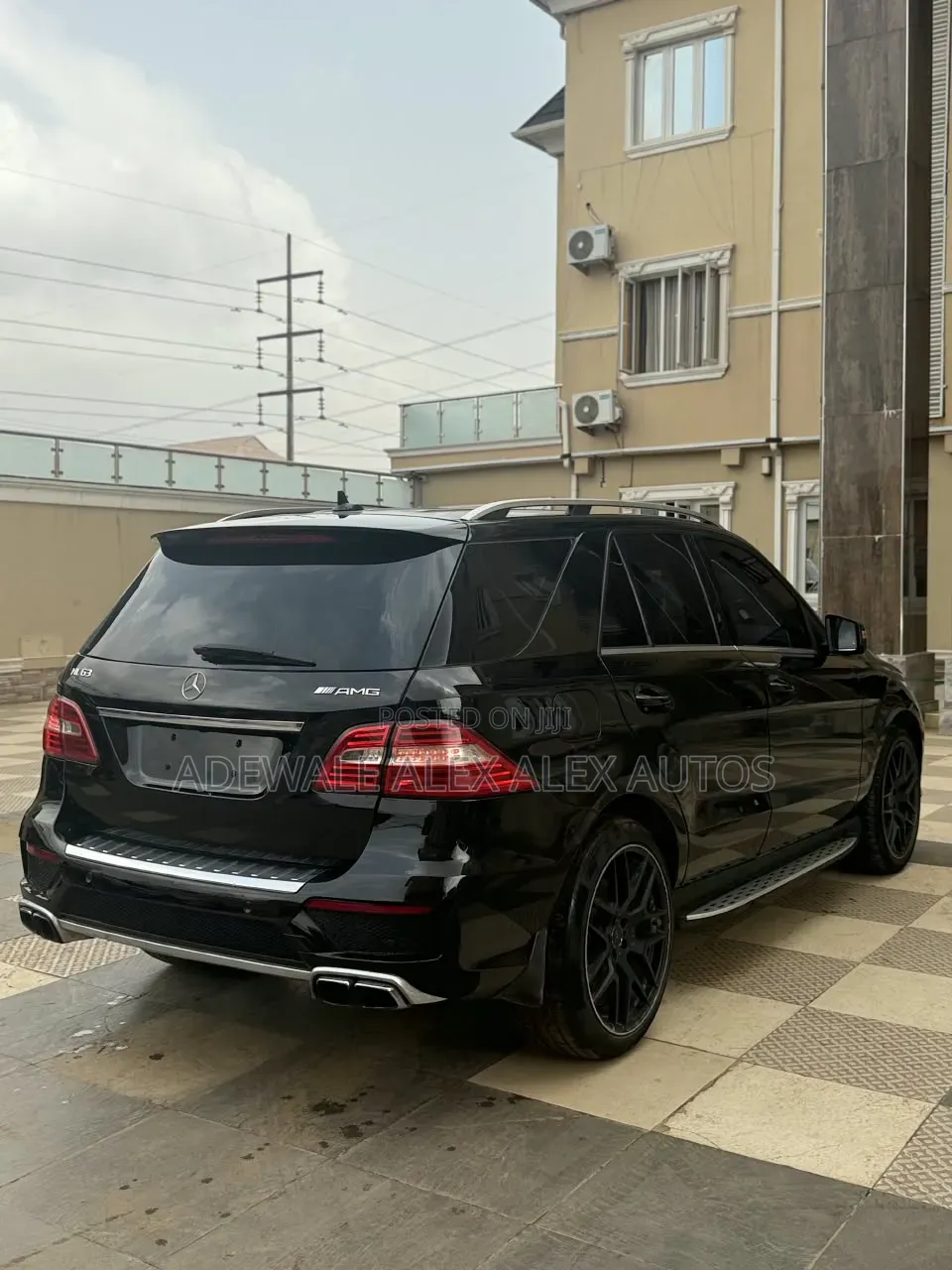 Mercedes-Benz M Class ML 63 AMG 2013 Black