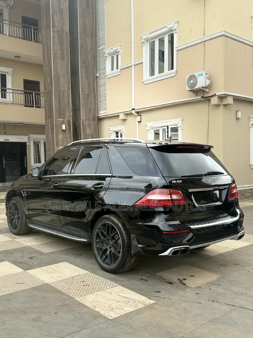 Mercedes-Benz M Class ML 63 AMG 2013 Black