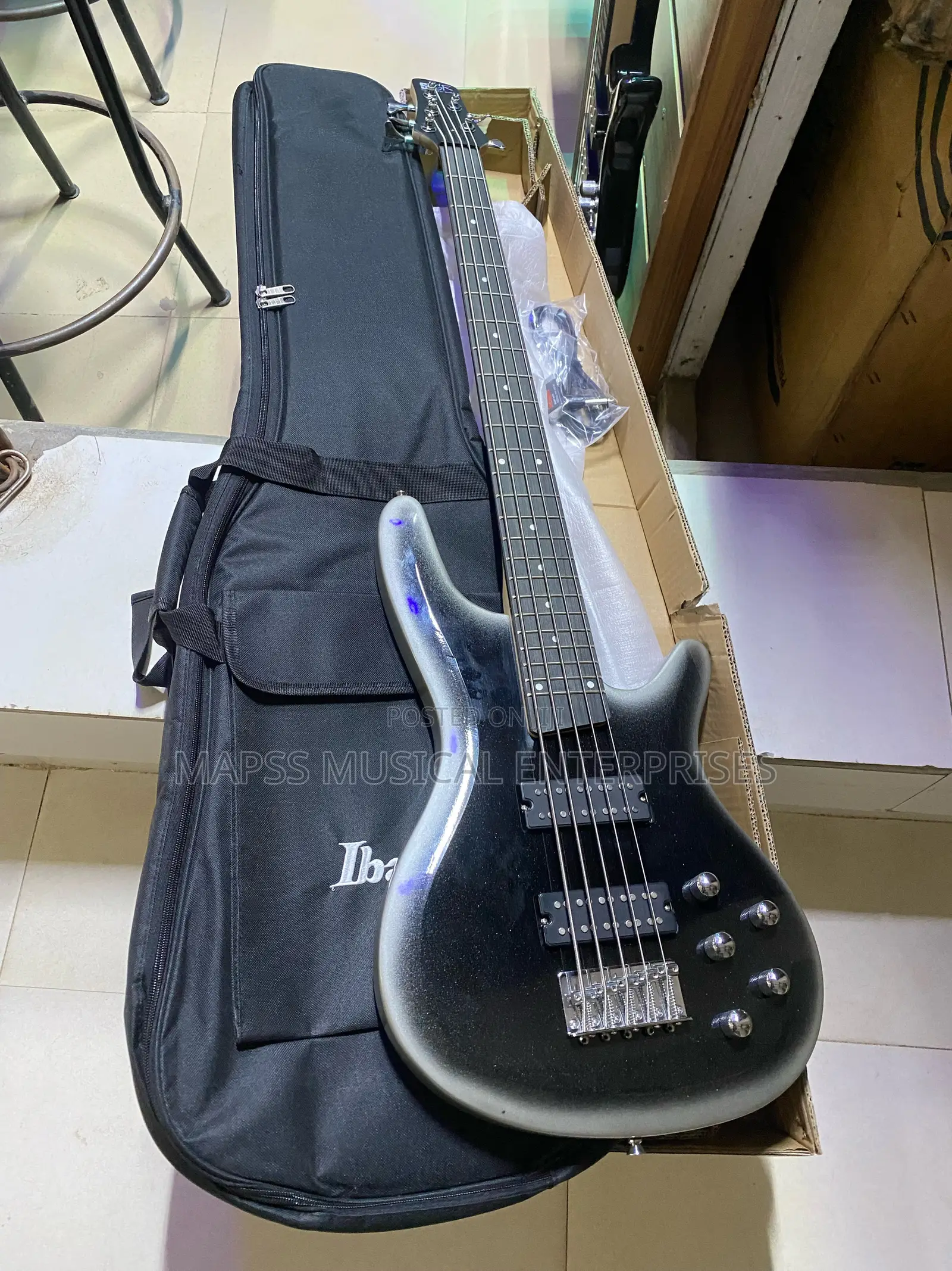 Ibanez SR305E Is a 5-String Active Electric Bass Guitar