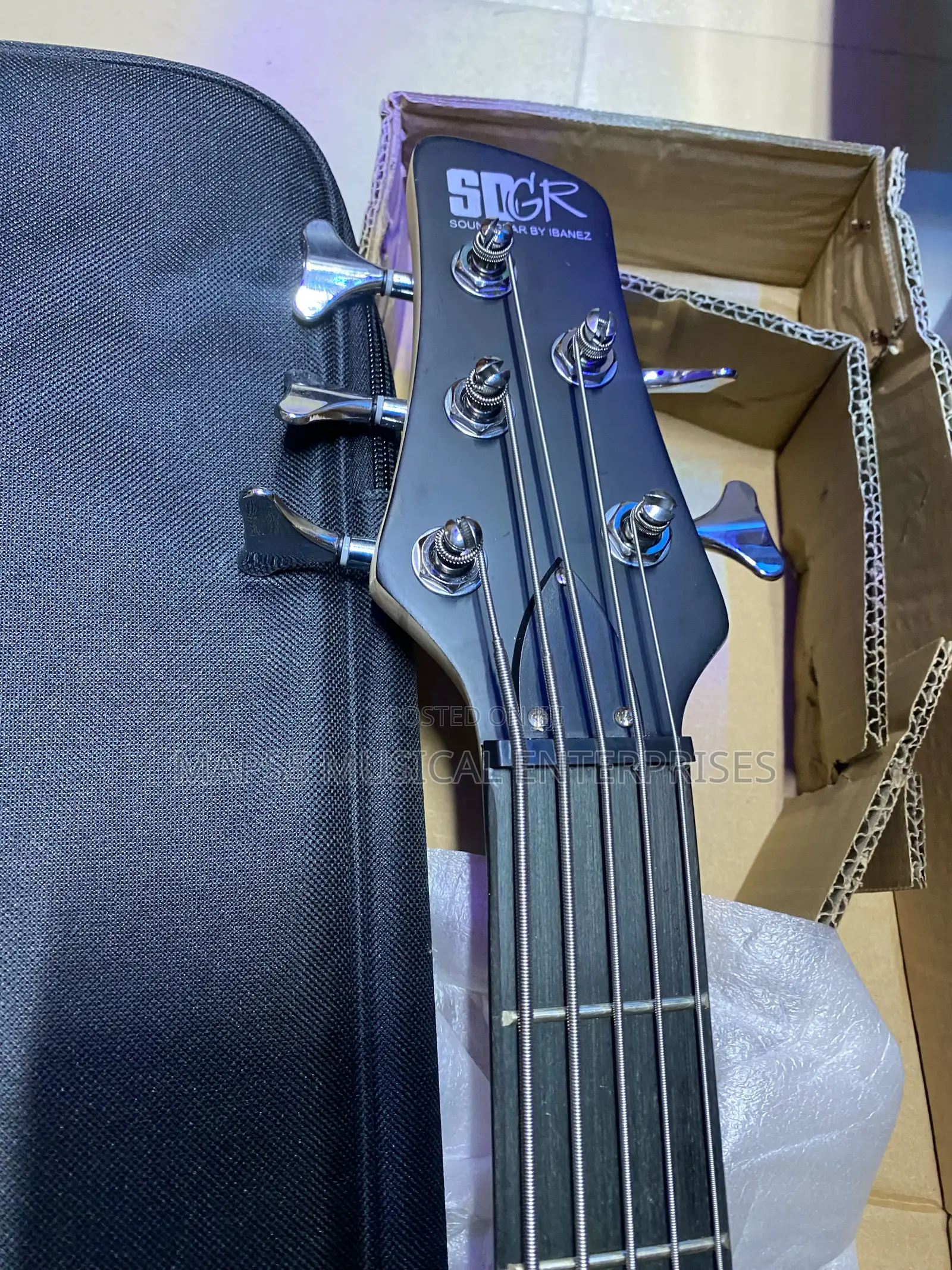 Ibanez SR305E Is a 5-String Active Electric Bass Guitar