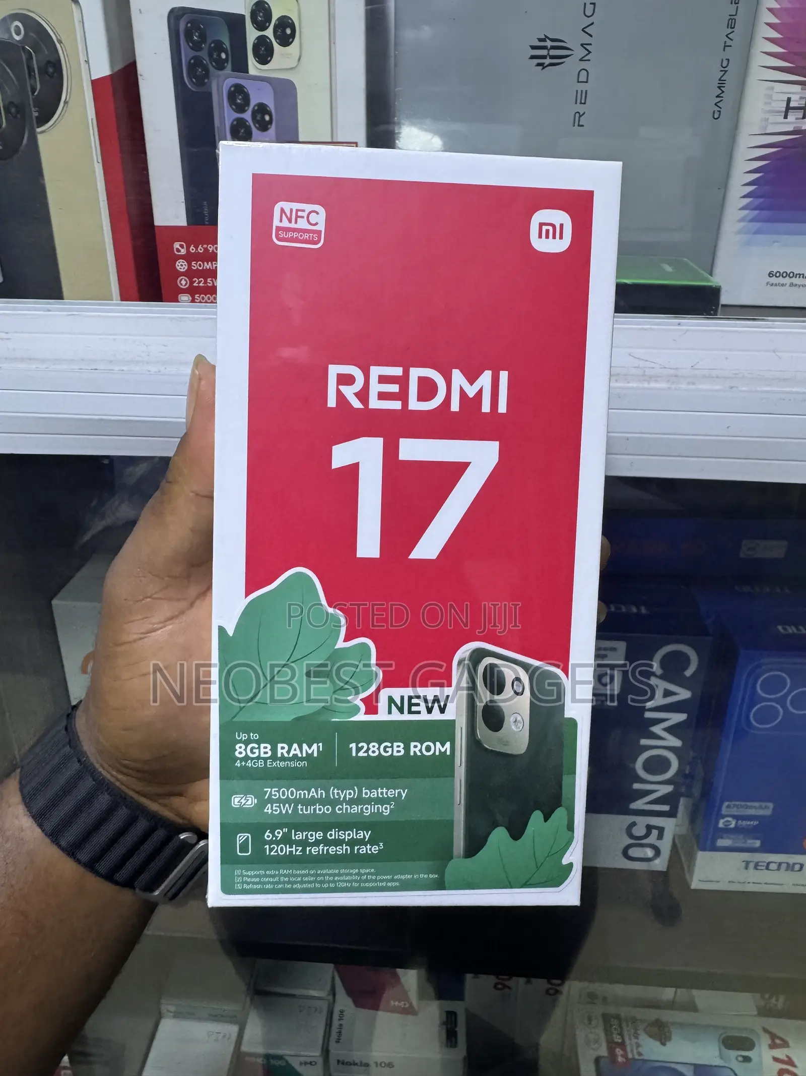 New Xiaomi Redmi 17 128 GB Blue