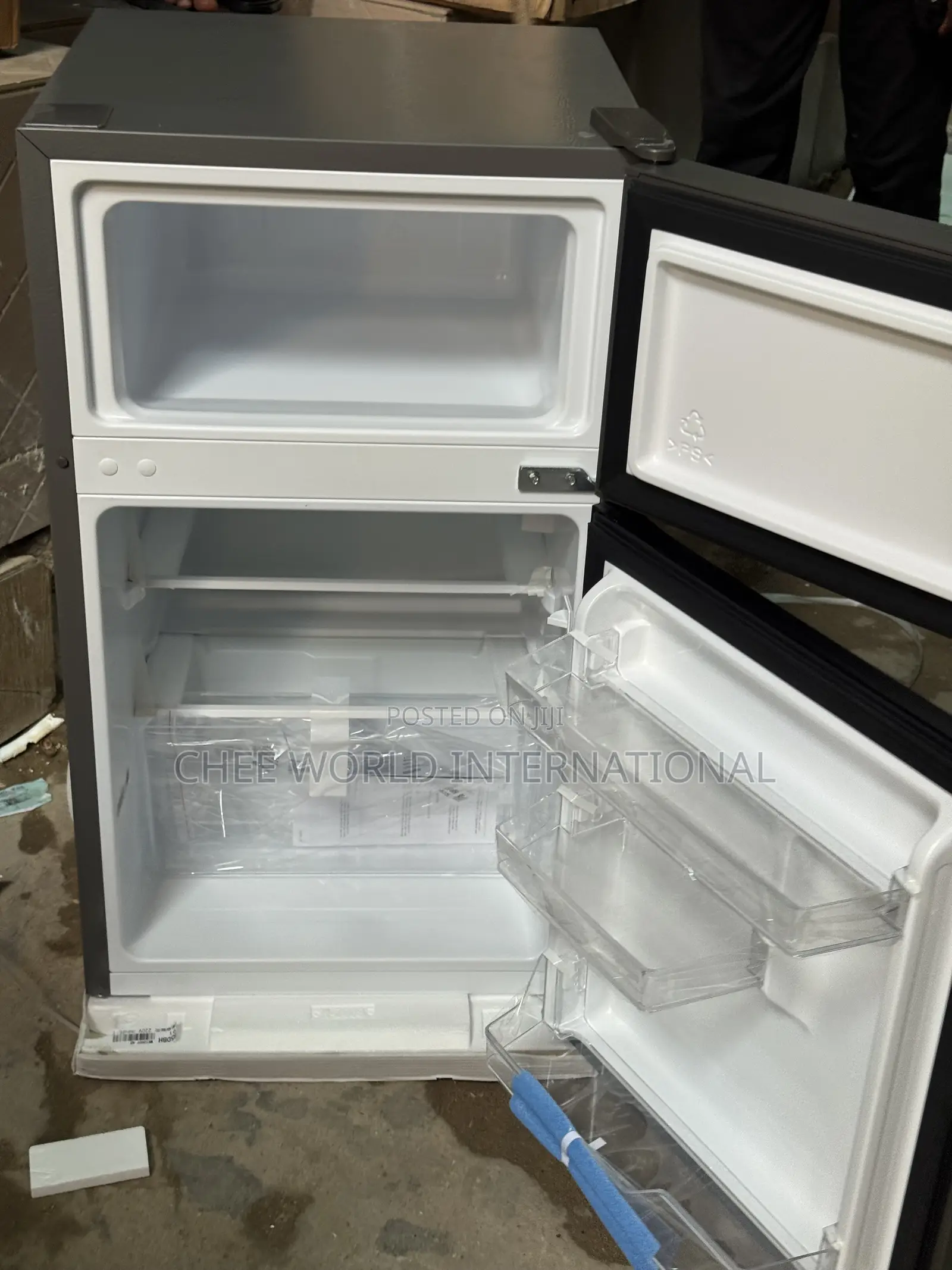 Original 120L Hisense Double Door Refrigerator With 2years Warranty
