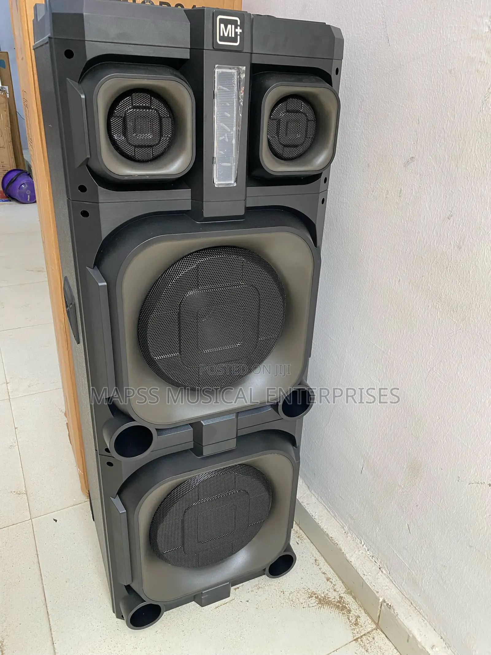 MI+ MIGP2450 Dual-Woofer Rechargeable Party Audio System