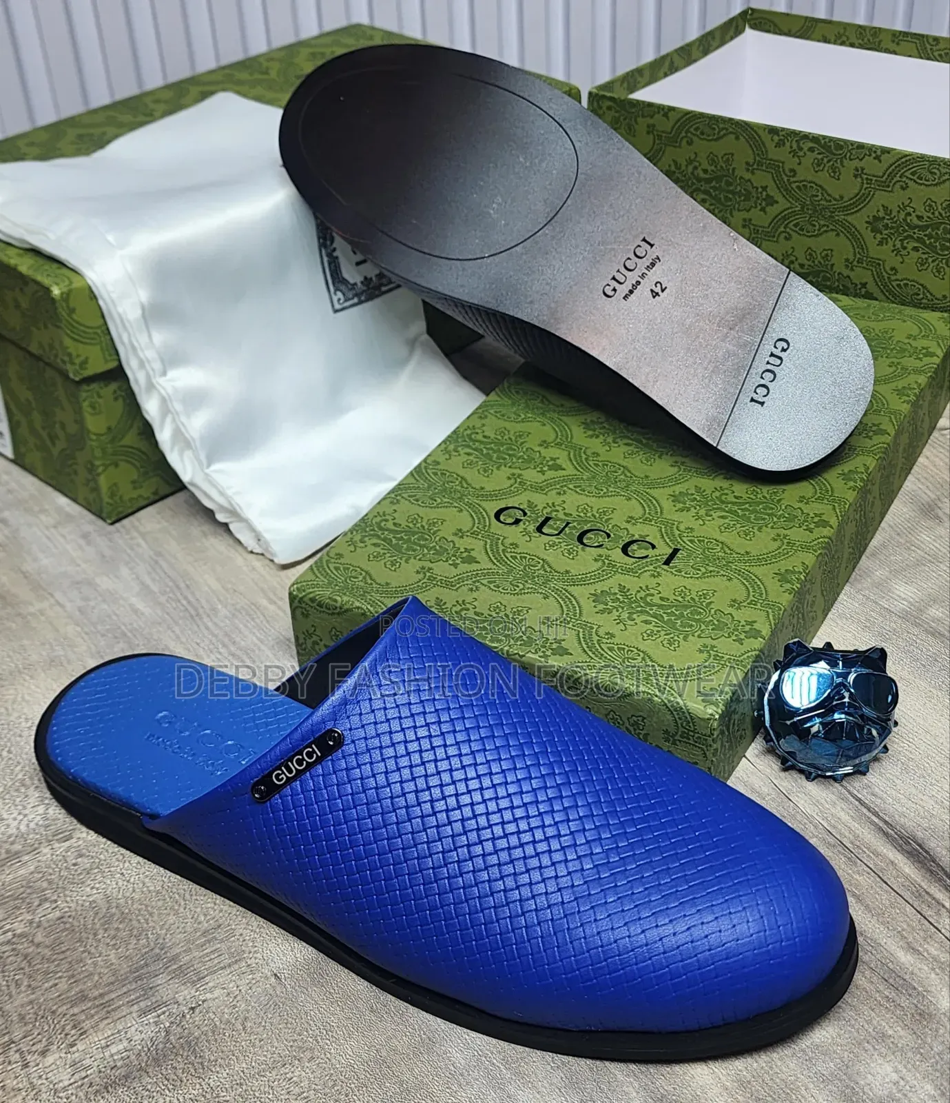 Enhance Your Look With Stylish Gucci Half Shoes, Now in Sizes 40–46.