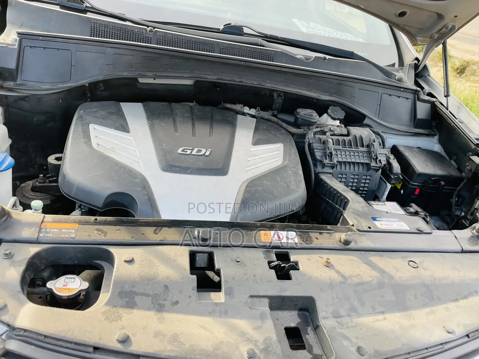 Hyundai Santa Fe 2017 White