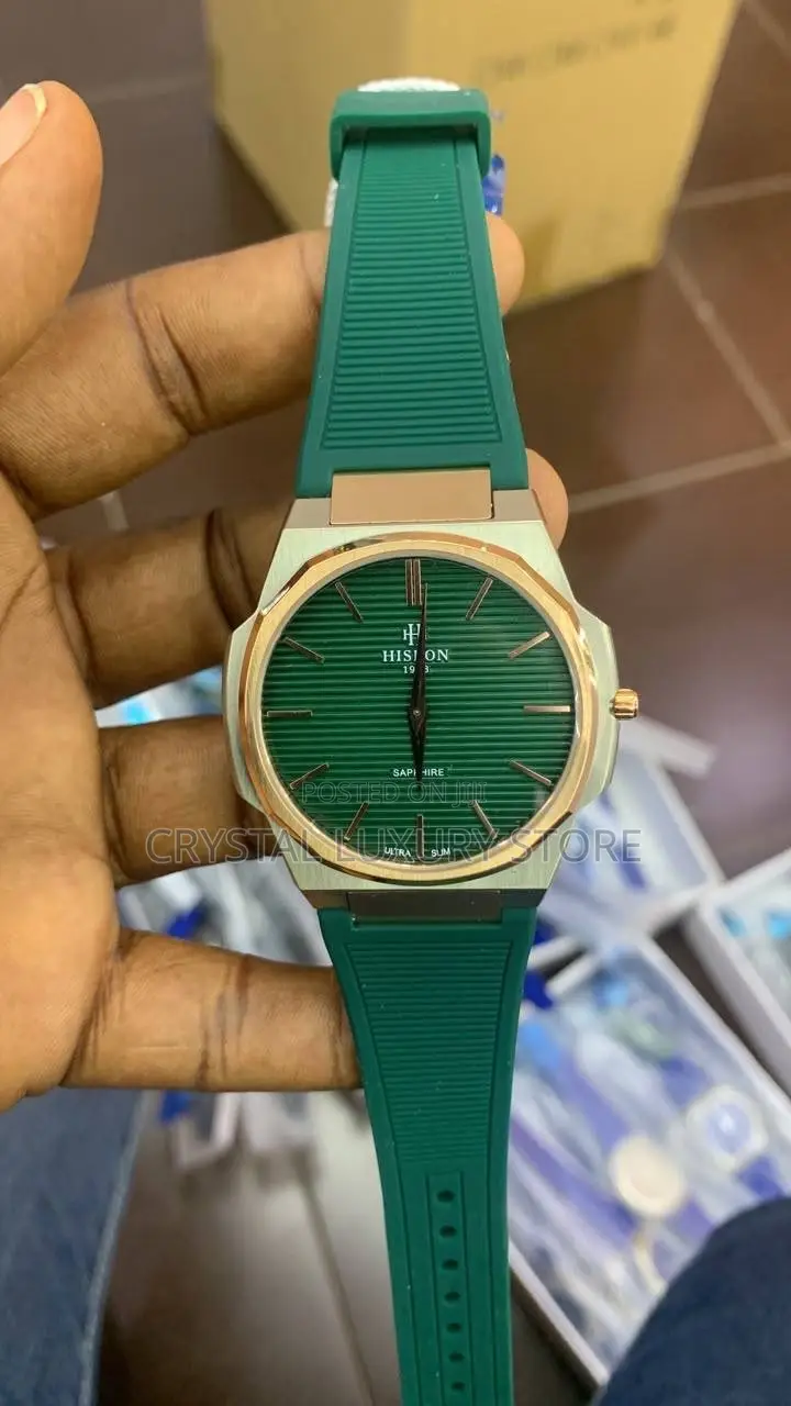 Hilson Quality Luxury Men Automatic Engine Wristwatch
