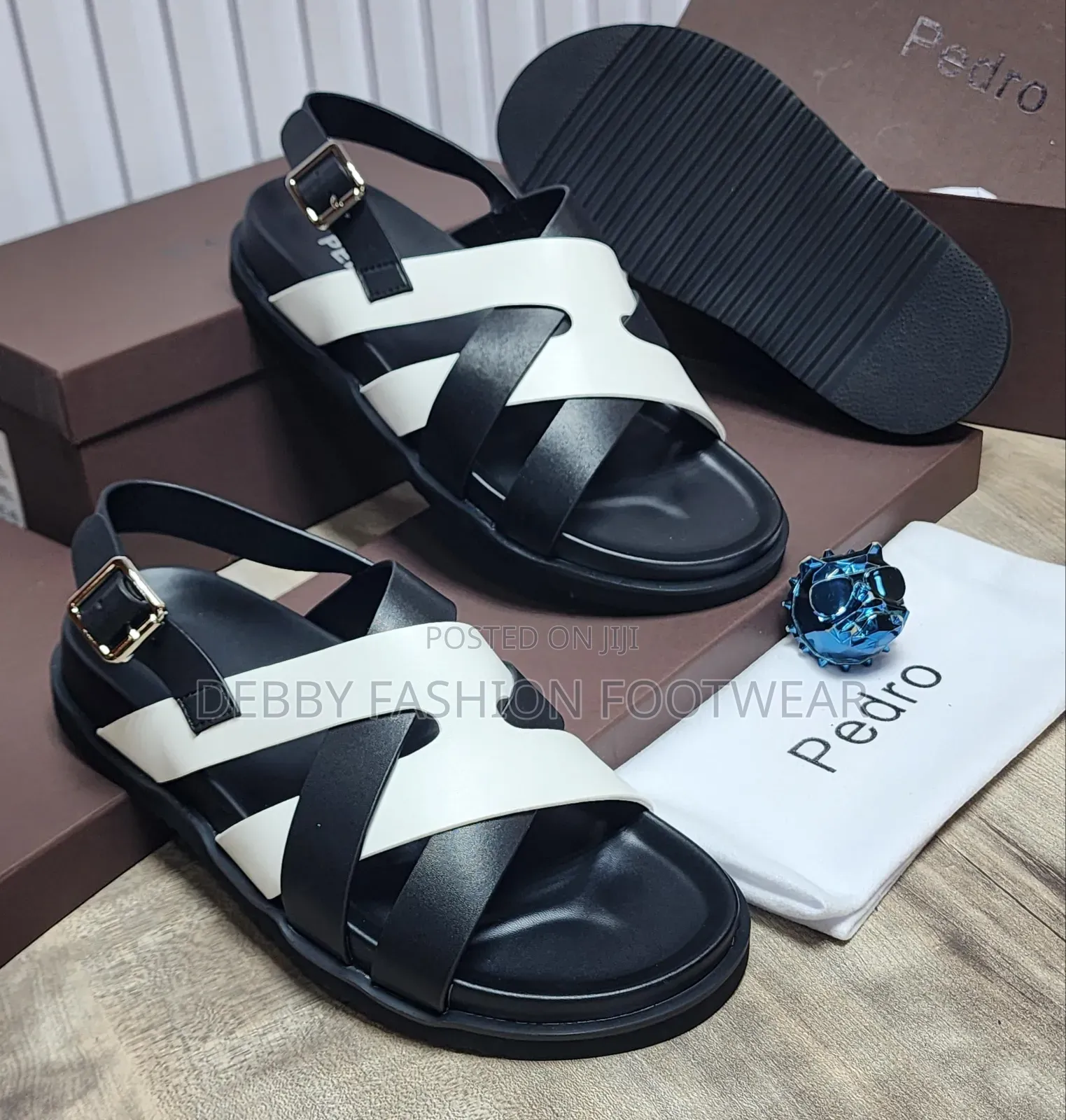 Make a Bold Statement With Classic Pedro Sandals