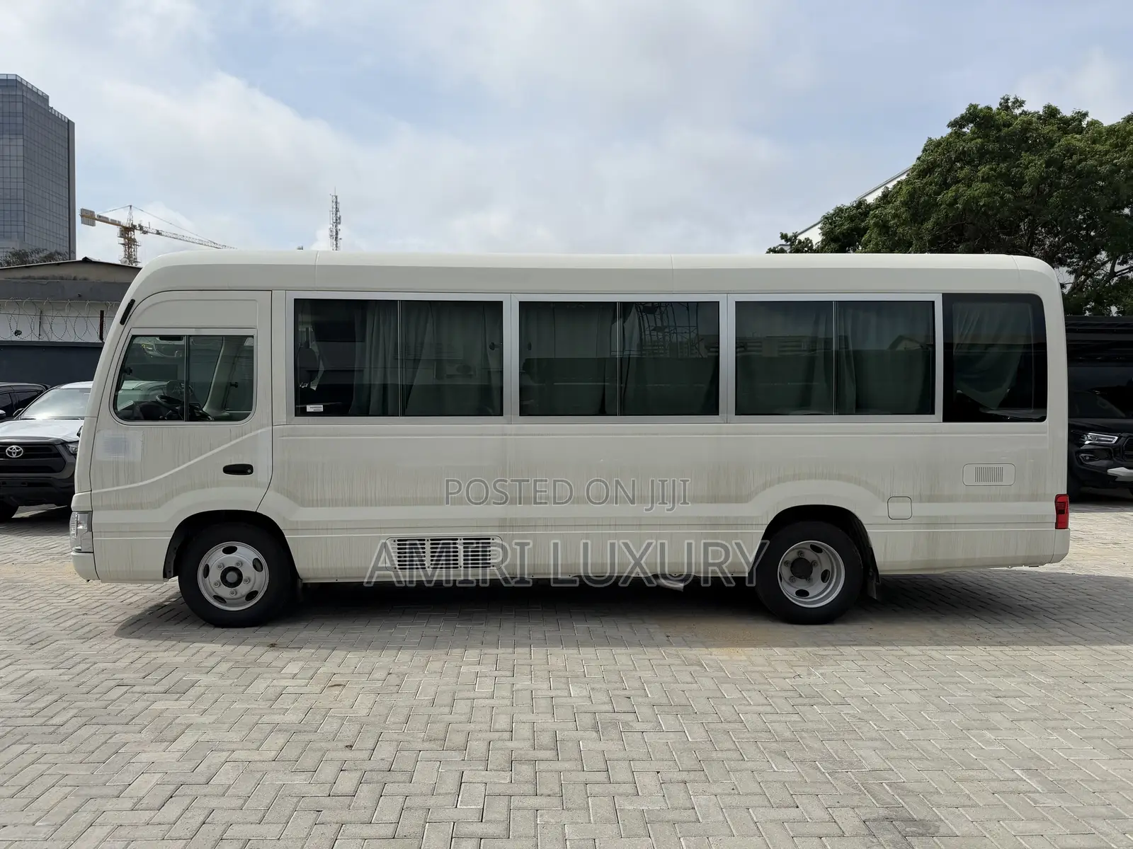 New Toyota Coaster 2025 White