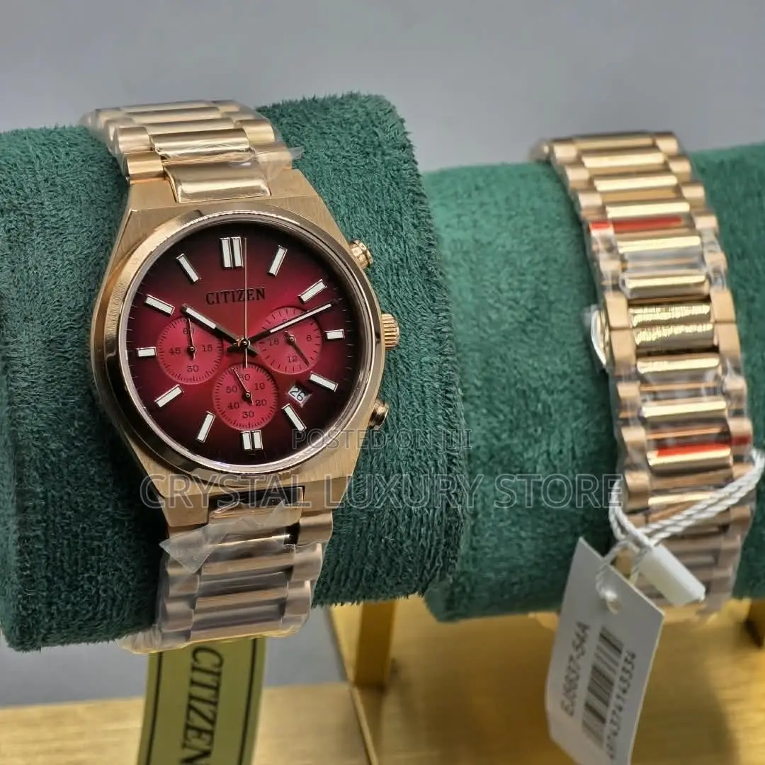 Citizen Quality Luxury Men Chain Strap Wristwatch