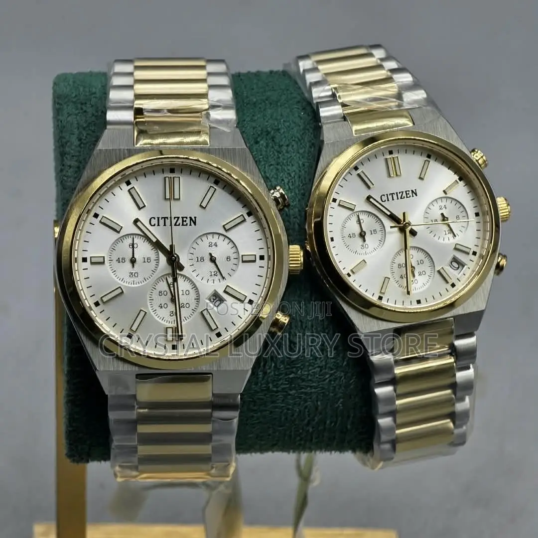 Citizen Quality Luxury Men Chain Strap Wristwatch