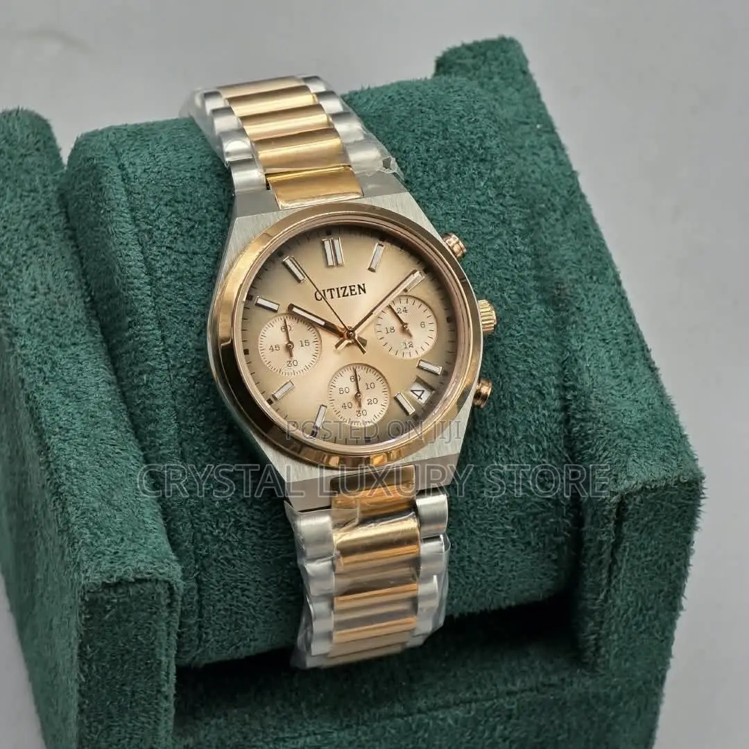 Citizen Quality Luxury Men Chain Strap Wristwatch
