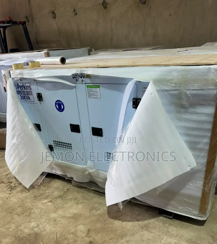 Original 30KVA Perkins Silent Diesel Generator