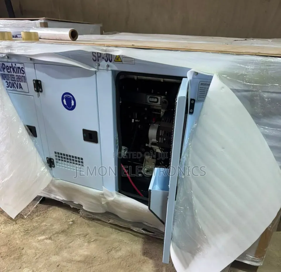 30KVA Perkins Soundproof Generator for Business