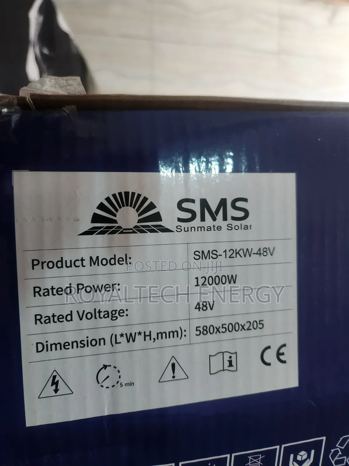 12kva SMS Hybrid Solar Inverter