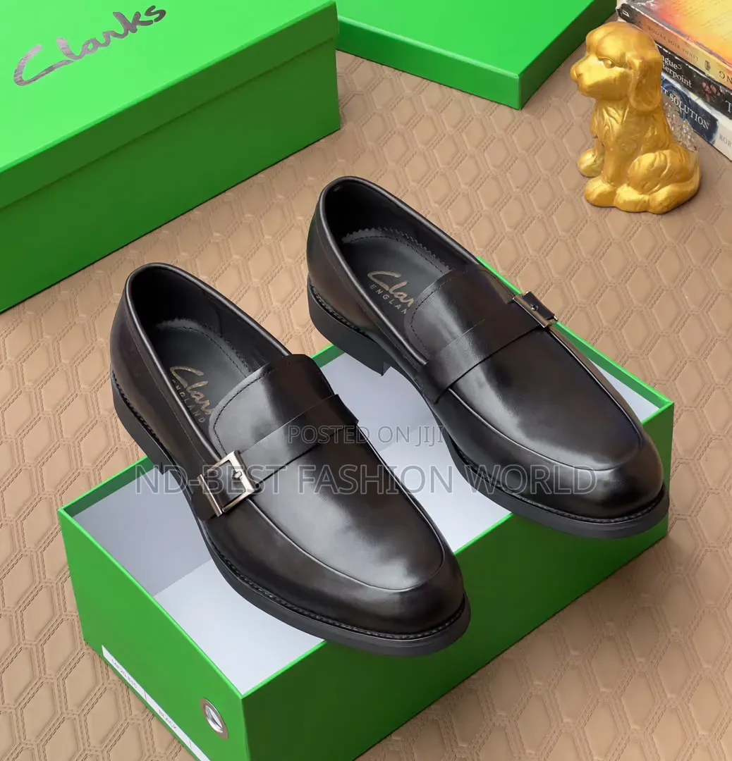 Clarks Black Shoes