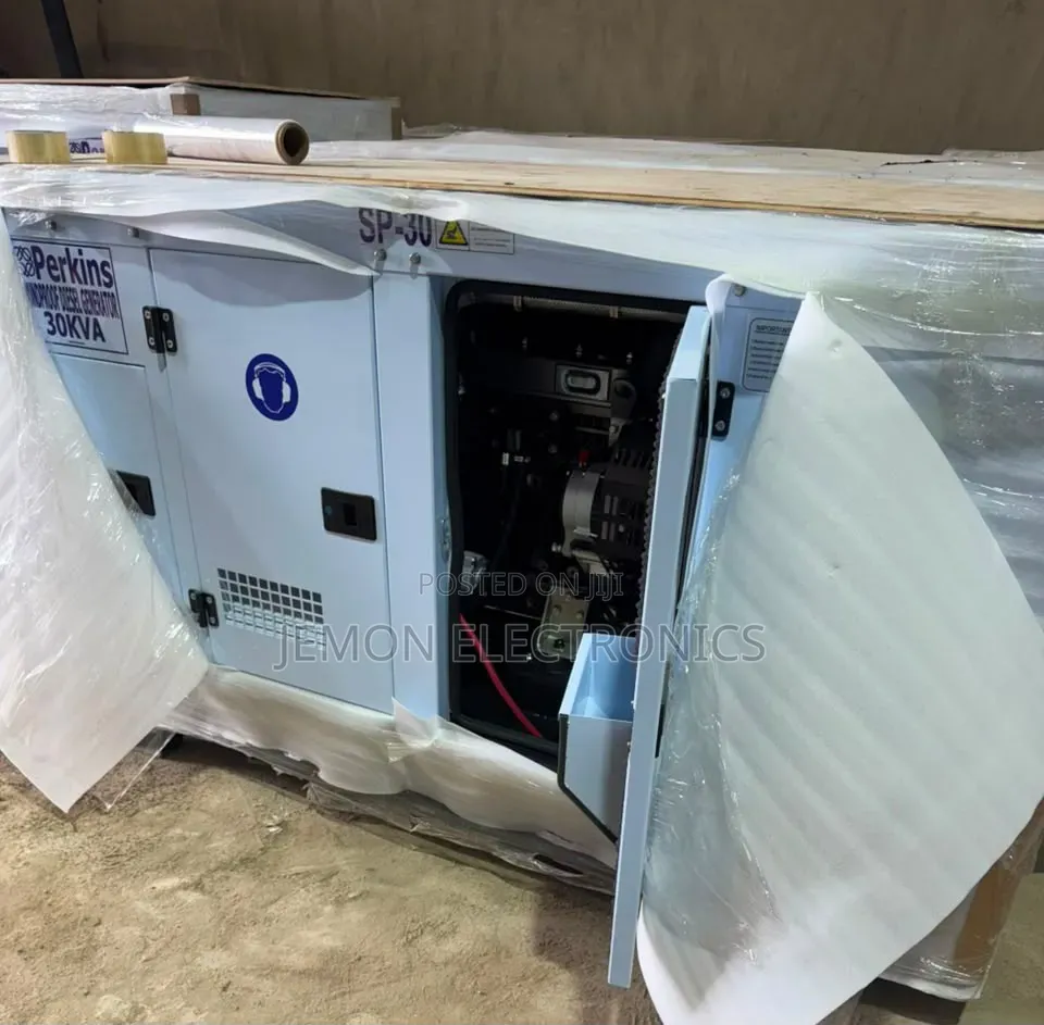 Heavy-Duty 30KVA Perkins Diesel Generator