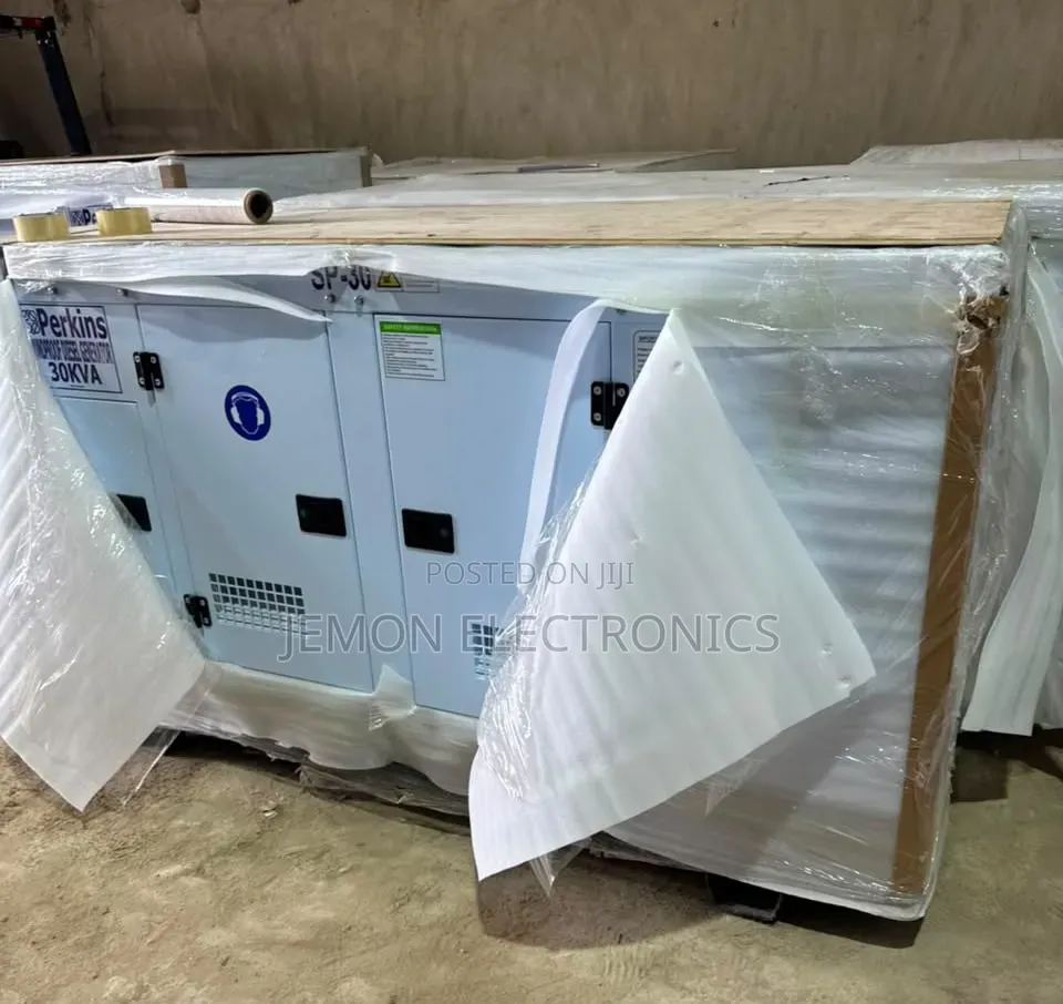 Premium 30KVA Perkins Soundproof Generator