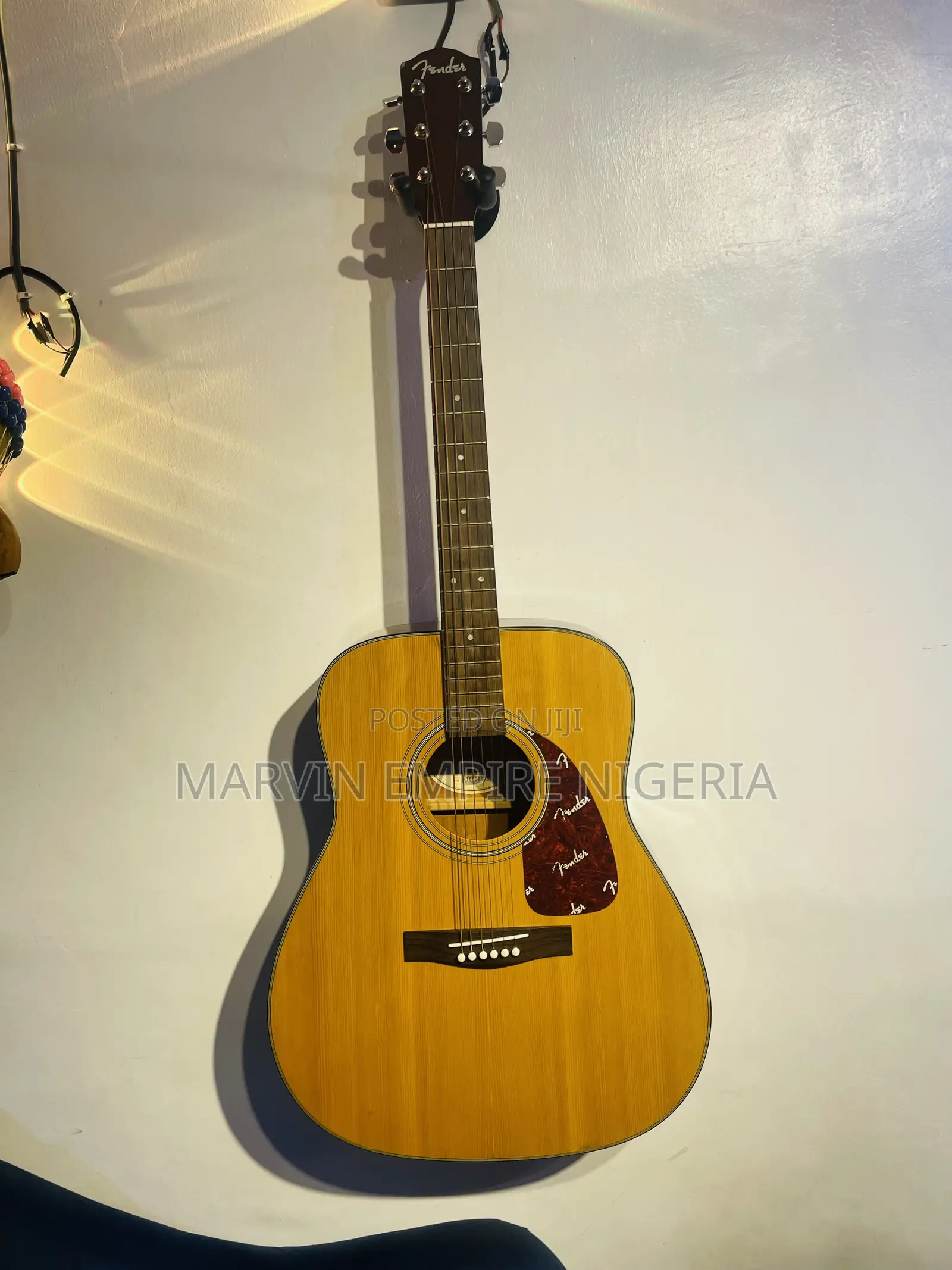 Original Fender DG-7 Acoustic Guitar Dreadnought With Bag