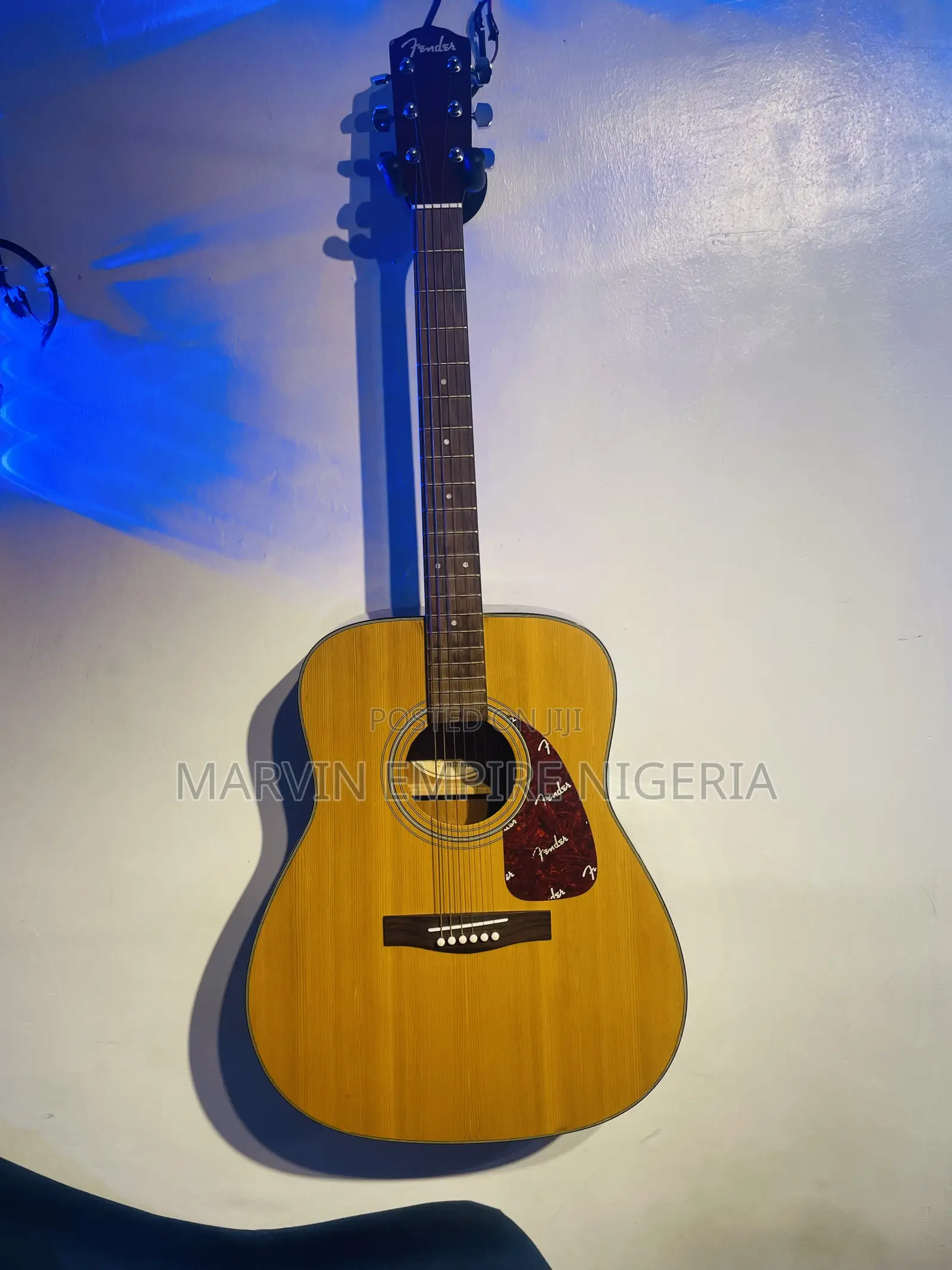 Original Fender DG-7 Acoustic Guitar Dreadnought With Bag