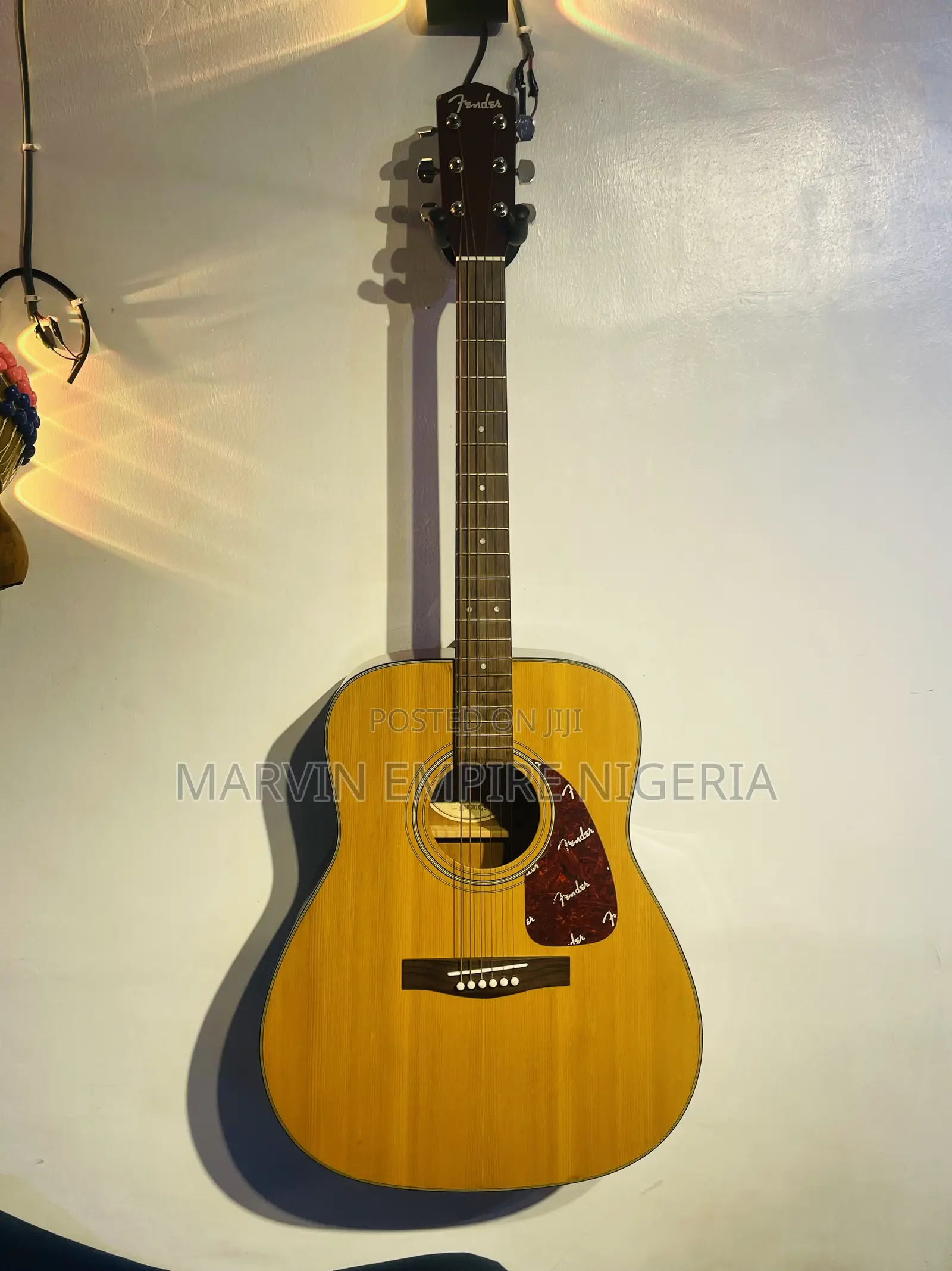 Original Fender DG-7 Acoustic Guitar Dreadnought With Bag