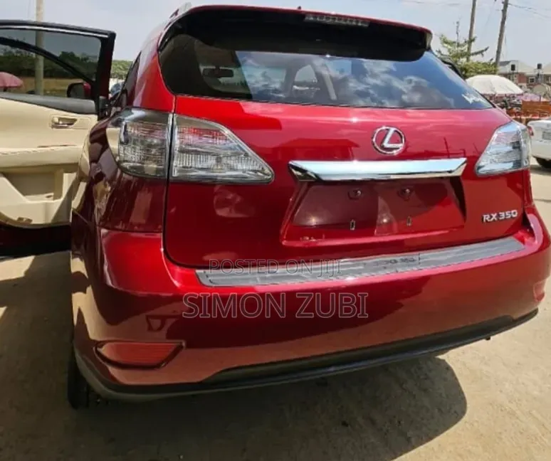 Lexus RX 2011 Red
