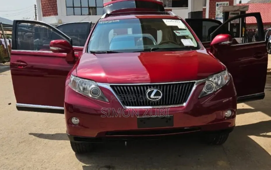 Lexus RX 2011 Red
