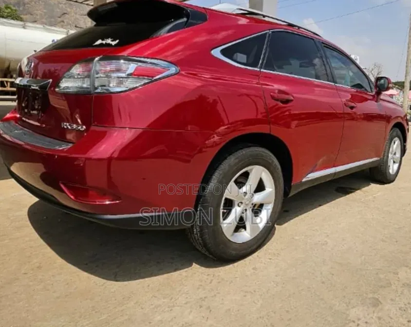 Lexus RX 2011 Red