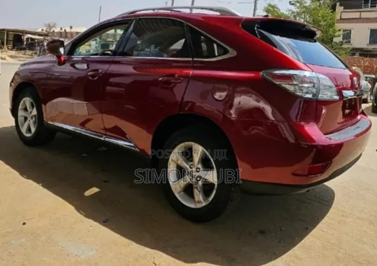 Lexus RX 2011 Red