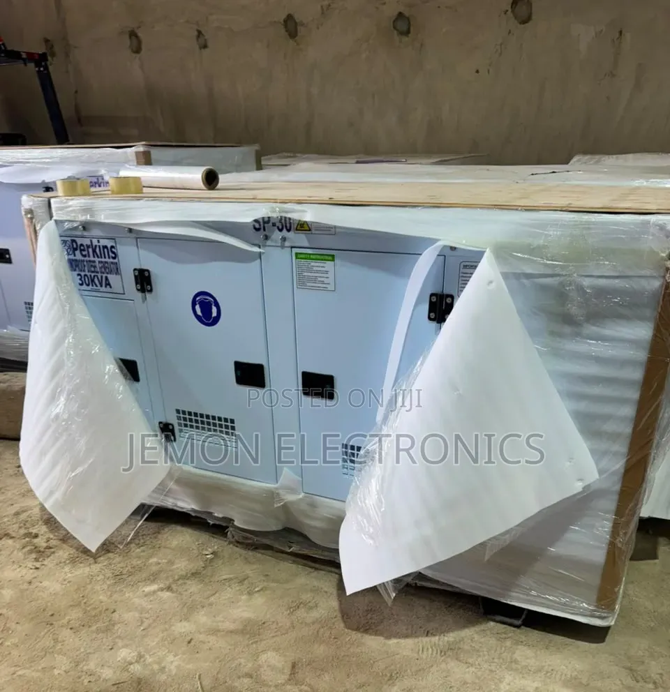 Brand New 30KVA Perkins Soundproof Generator