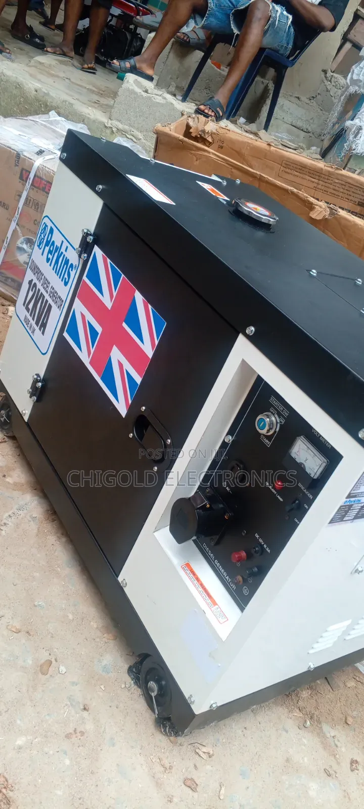 Perkins Diesel Generator 100% Copper Coil 12 kVA