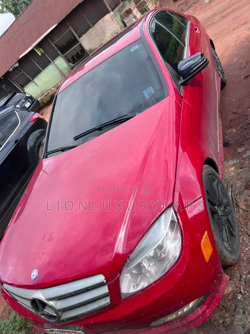 Mercedes-Benz C300 2008 Red
