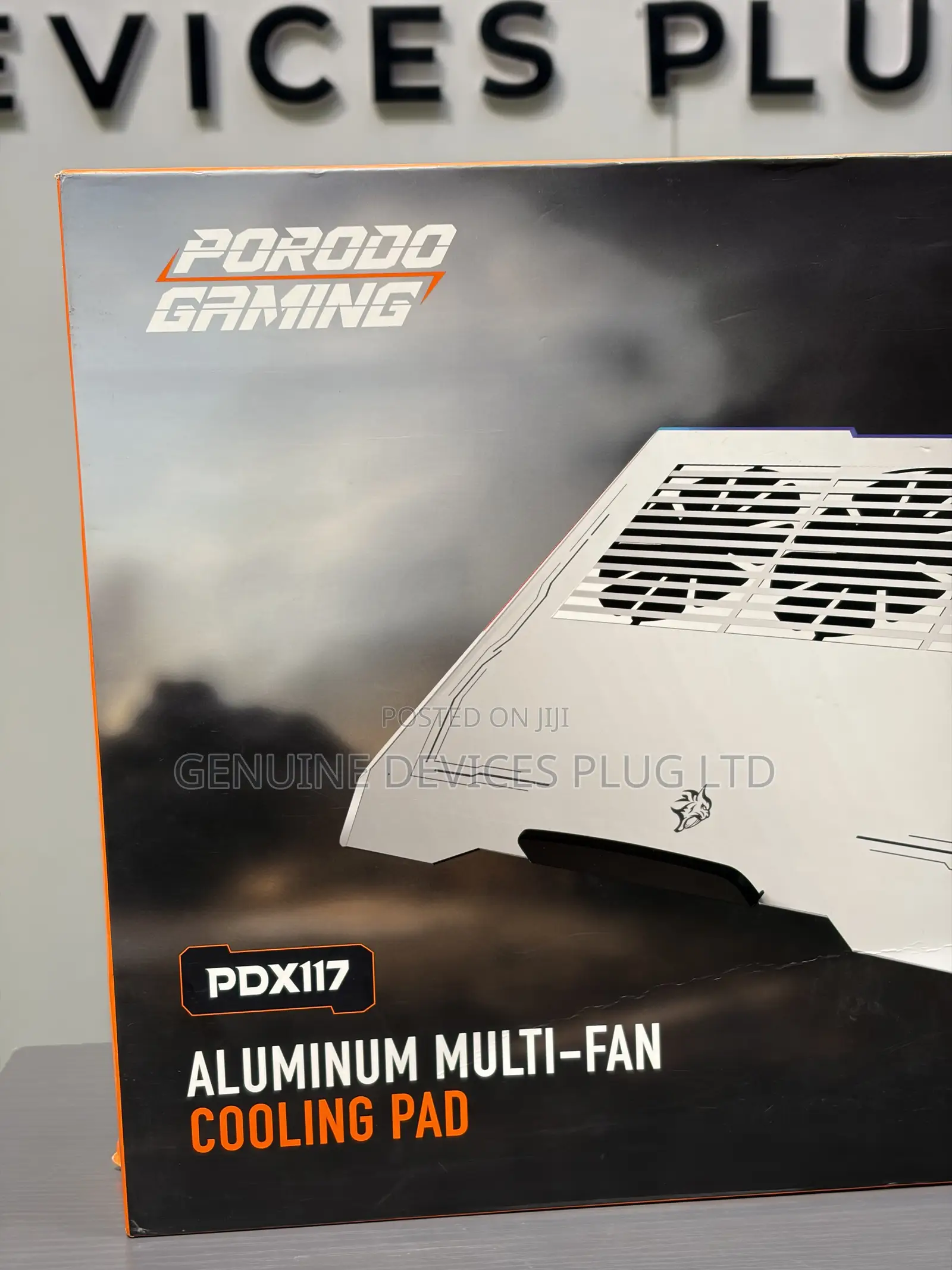 Porodo Gaming Al RGB Laptop Cooling Fan